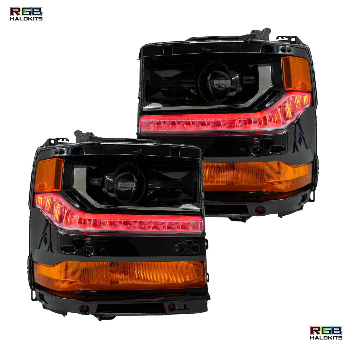 Chevrolet Silverado Multicolor Flow Series DRL Boards (2016-2018) - image 5