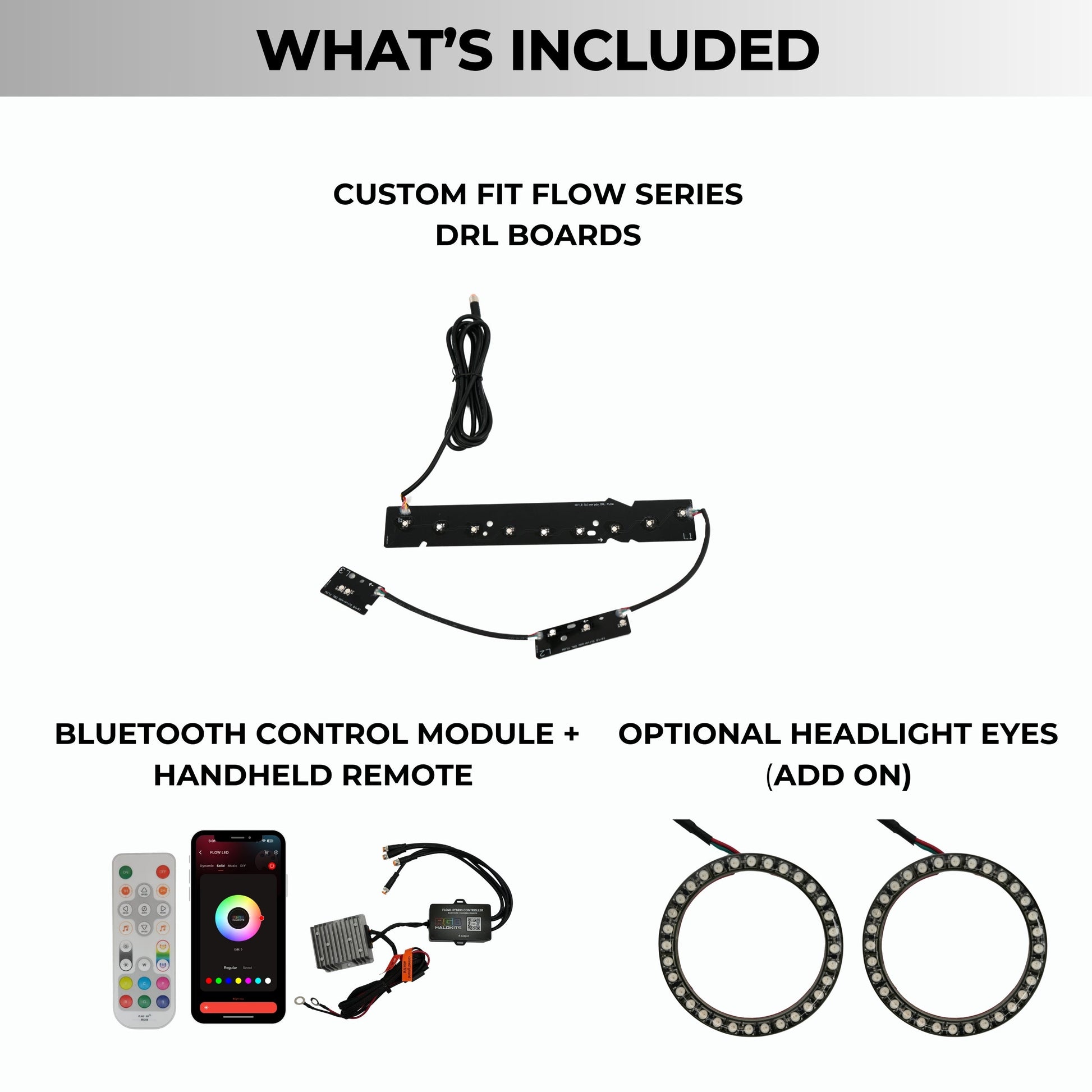 Chevrolet Silverado Multicolor Flow Series DRL Boards (2016-2018) - image 9