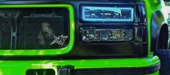 Chevrolet Silverado Multicolor Halo Kit (Upper Halos Only 1989-1999) - image 2
