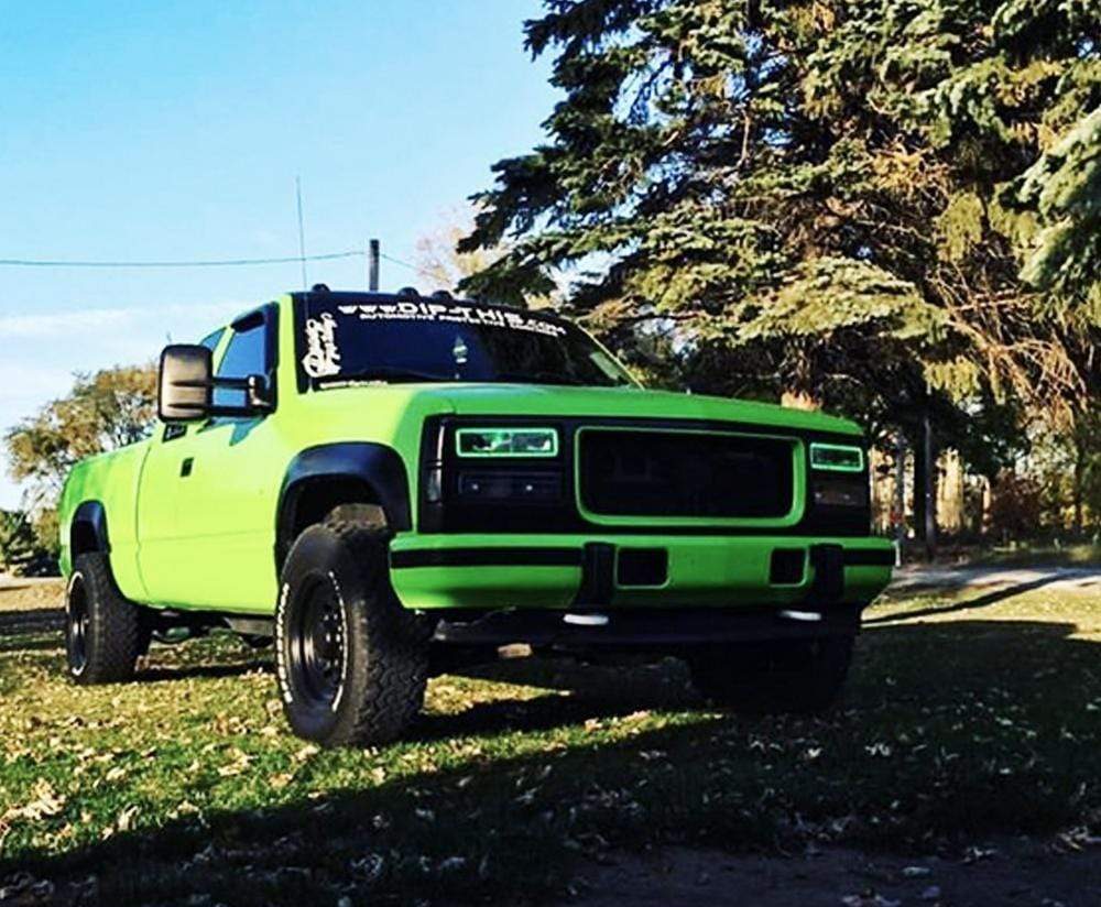 Chevrolet Silverado Multicolor Halo Kit (Upper Halos Only 1989-1999) - image 3