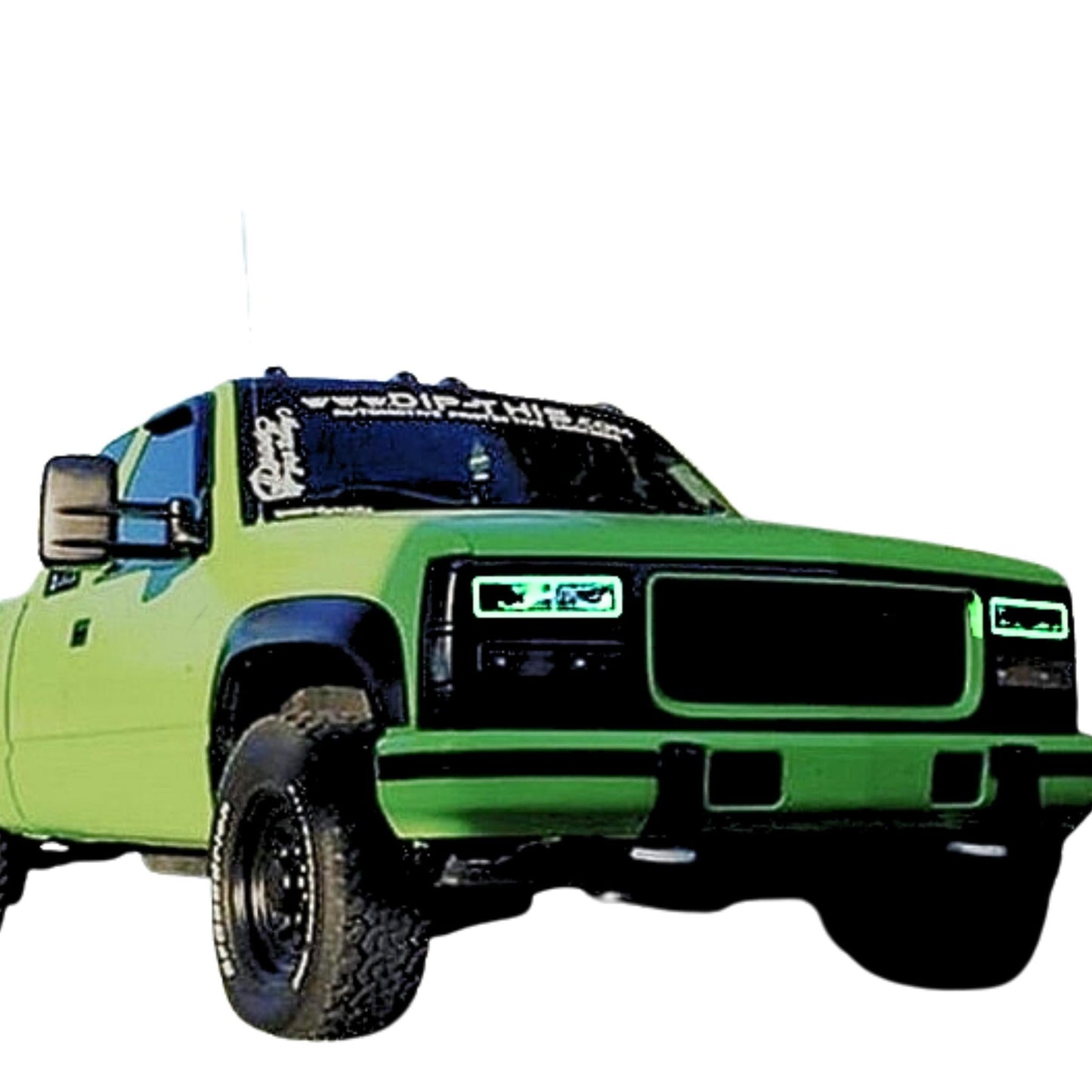 Chevrolet Silverado Multicolor Halo Kit (Upper Halos Only 1989-1999)