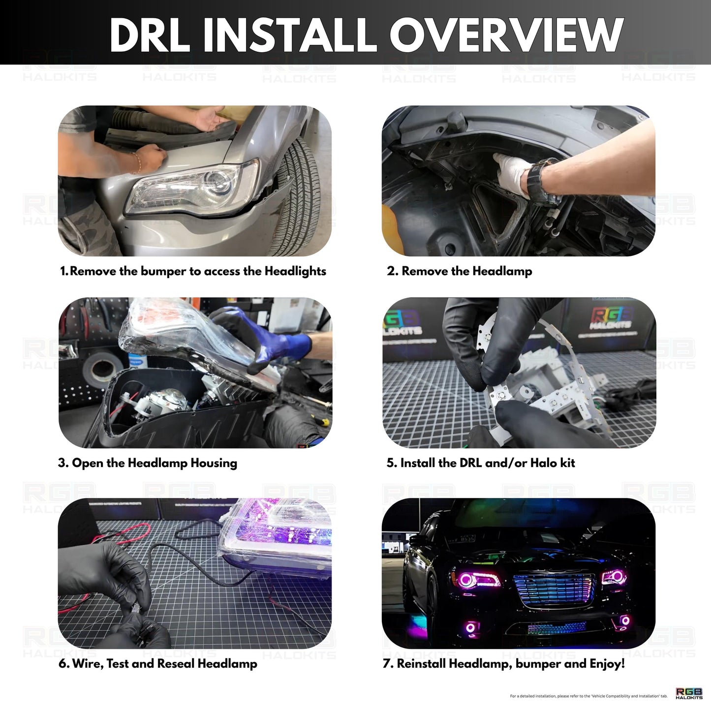 Chrysler 300 Multicolor DRL Boards (2011-2023) - image 13