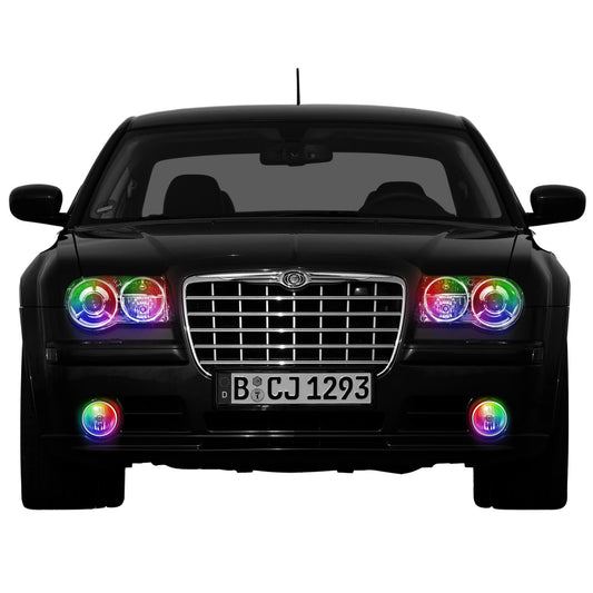Chrysler 300 Multicolor Halo Kit (Base Model 2005-2010)