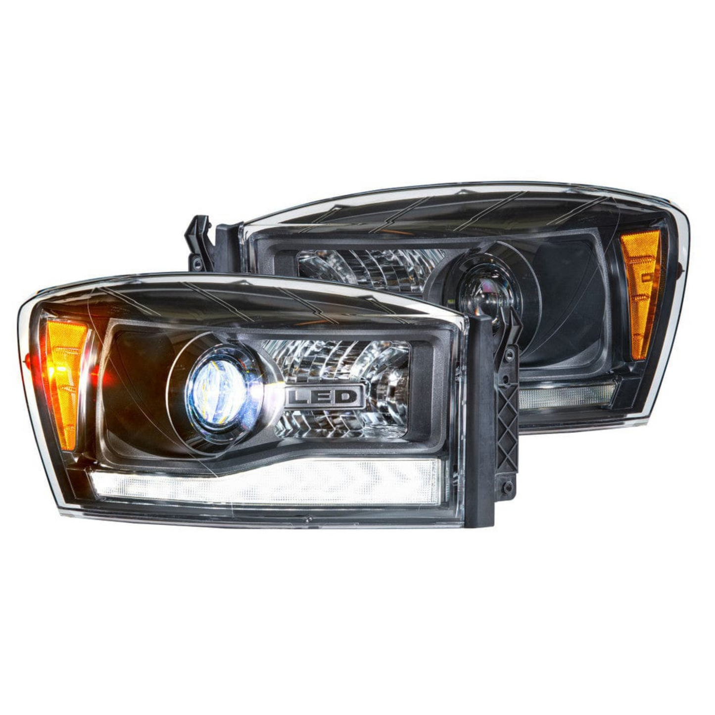 DODGE RAM: XB HYBRID LED HEADLIGHTS (2006 - 2008)