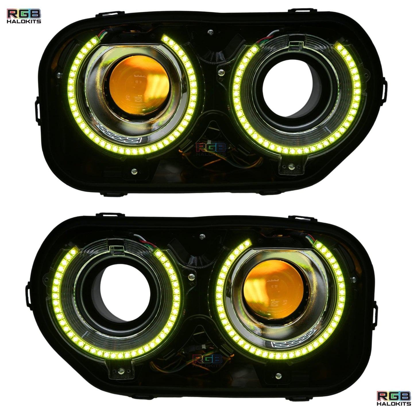 Dodge Challenger: Multicolor Headlights with RGBW Demon Eyes (2015-2024) - image 12