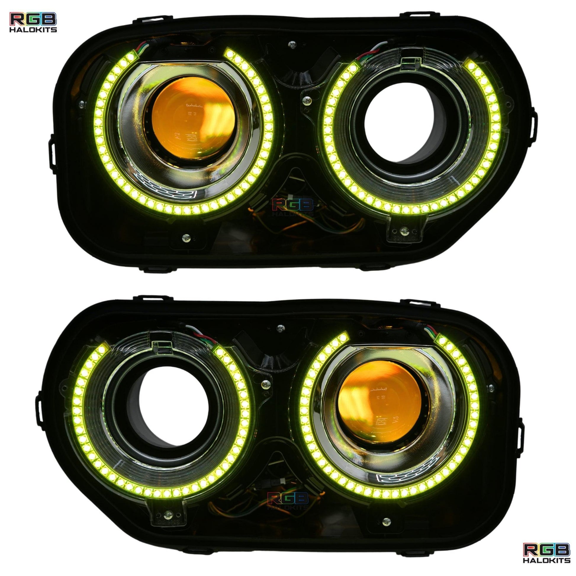 Dodge Challenger: Multicolor Headlights with RGBW Demon Eyes (2015-2024) - image 12