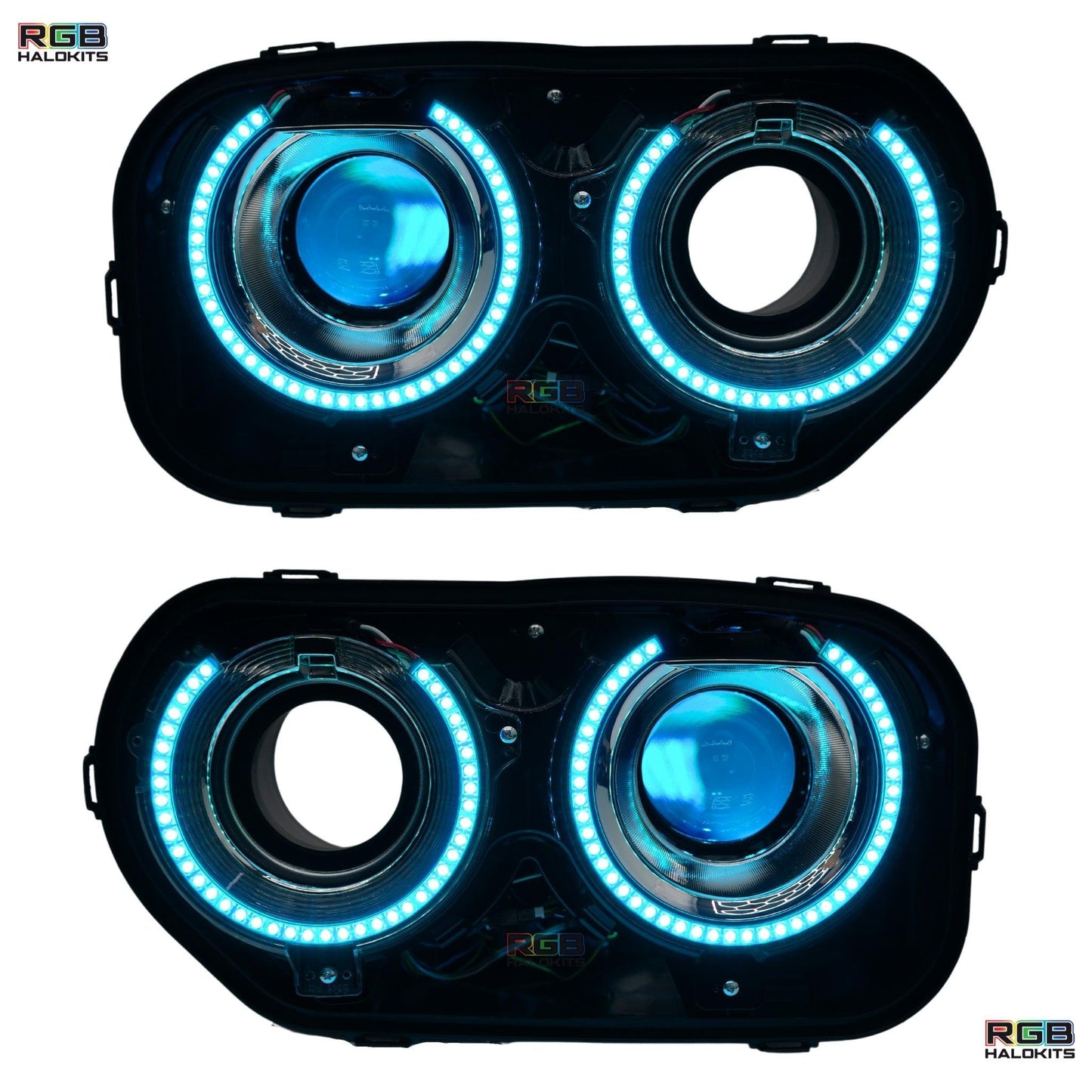 Dodge Challenger: Multicolor Headlights with RGBW Demon Eyes (2015-2024) - image 13