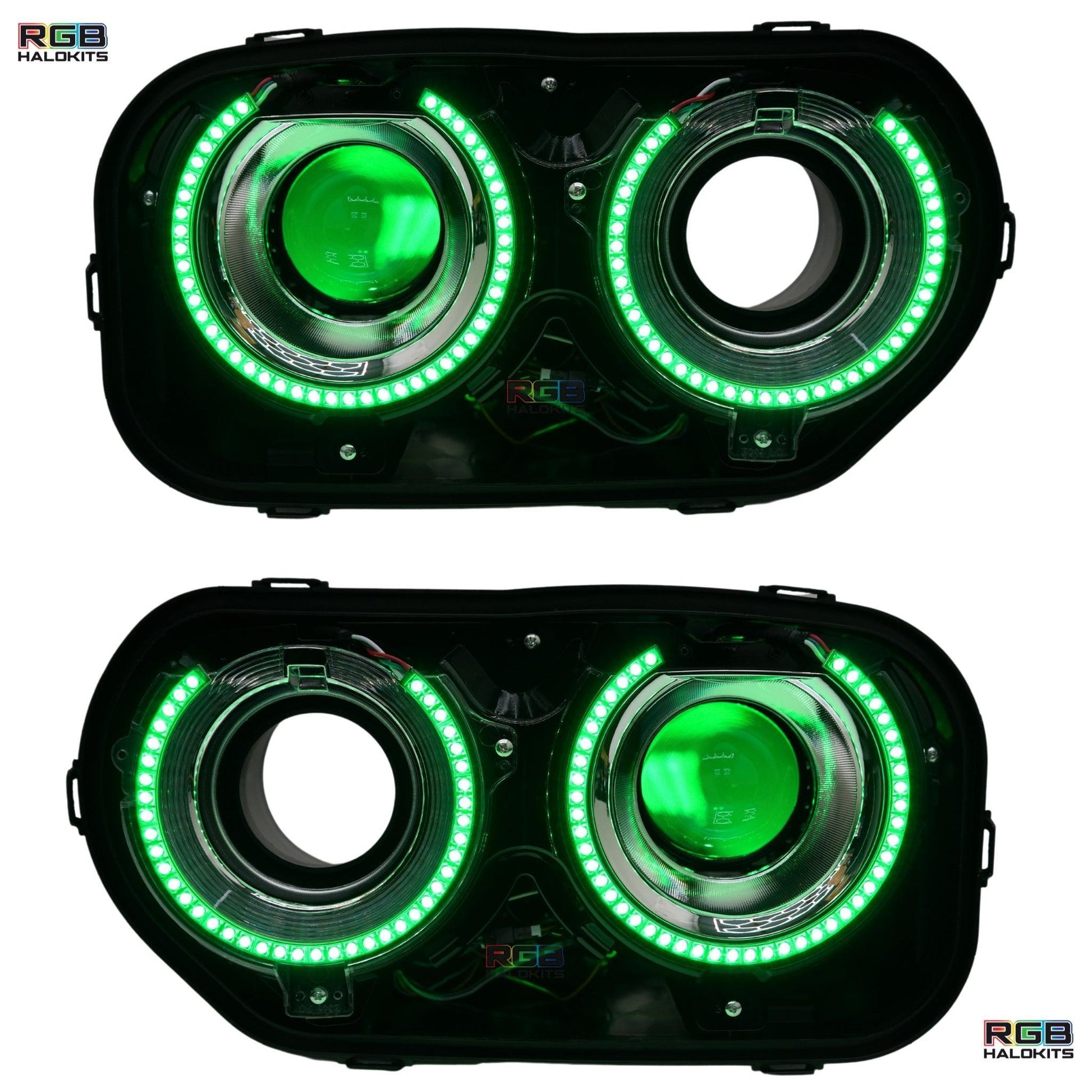 Dodge Challenger: Multicolor Headlights with RGBW Demon Eyes (2015-2024) - image 9
