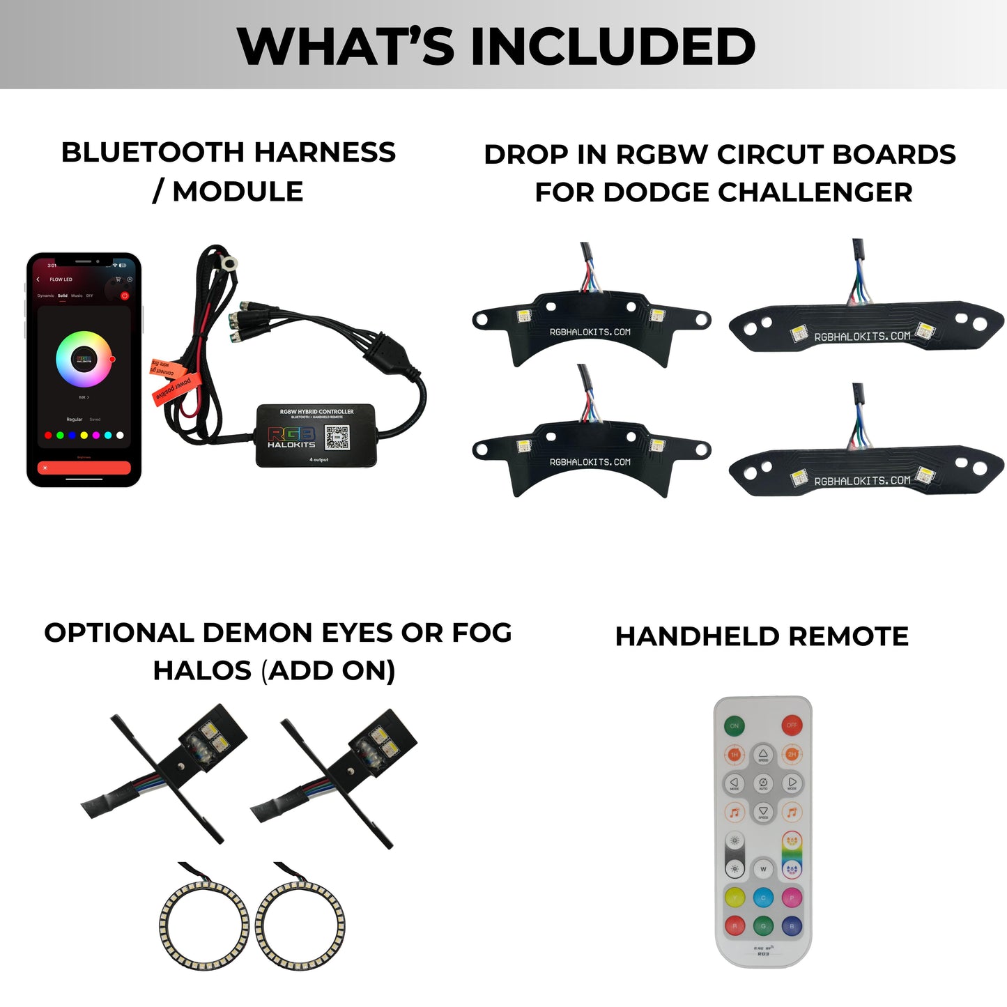 Dodge Challenger RGBW DRL Boards (2015-2024) - image 12