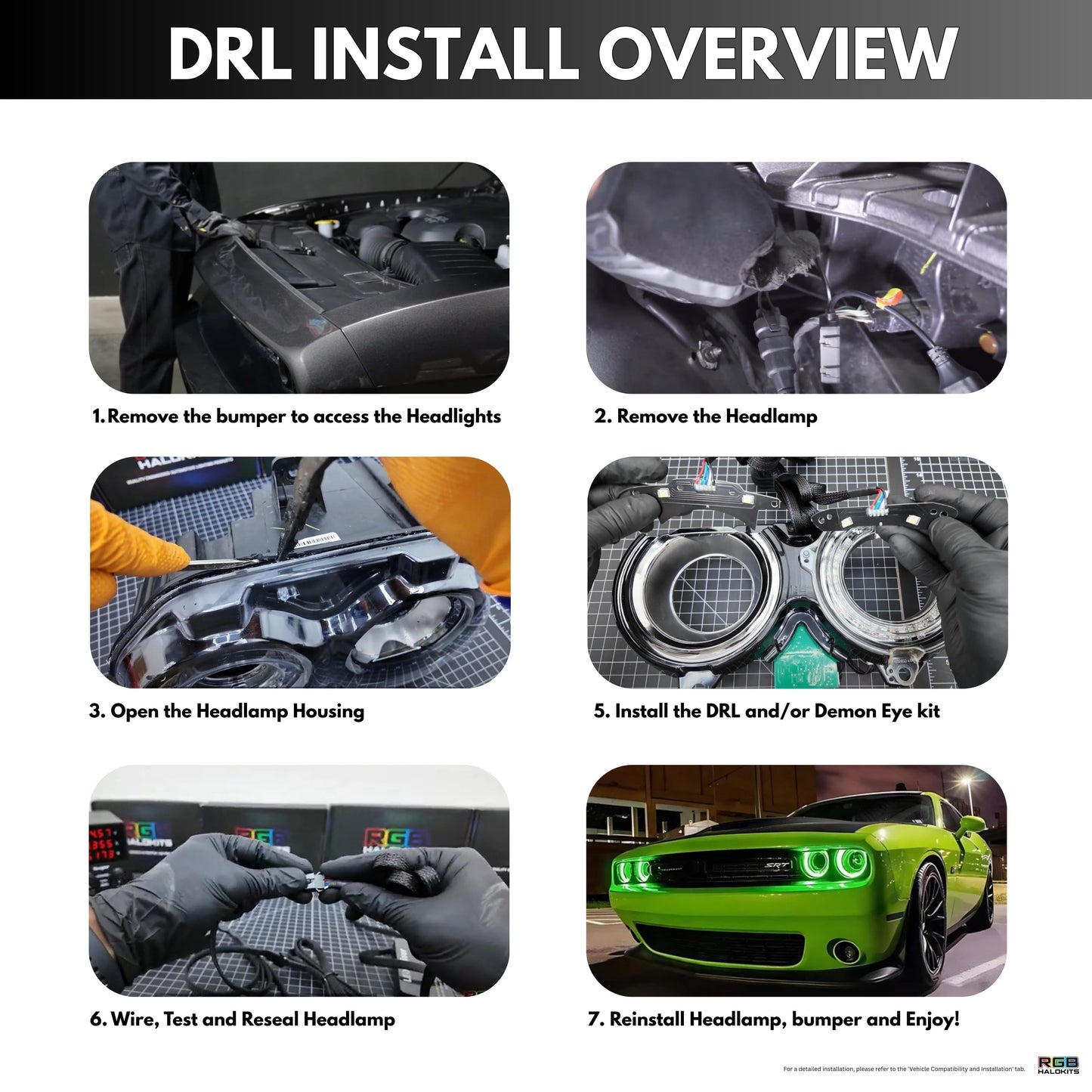 Dodge Challenger RGBW DRL Boards (2015-2024) - image 13