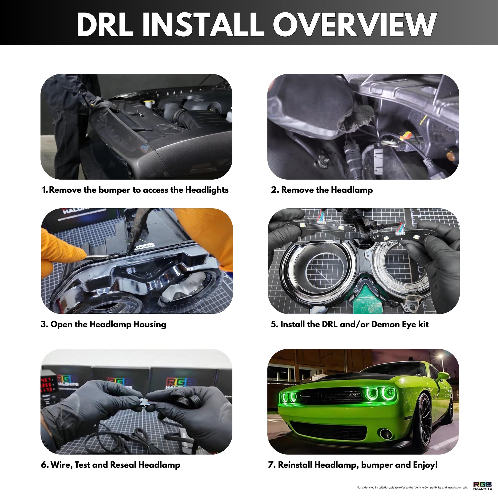 Dodge Challenger RGBW DRL Boards (2015-2024) - image 13