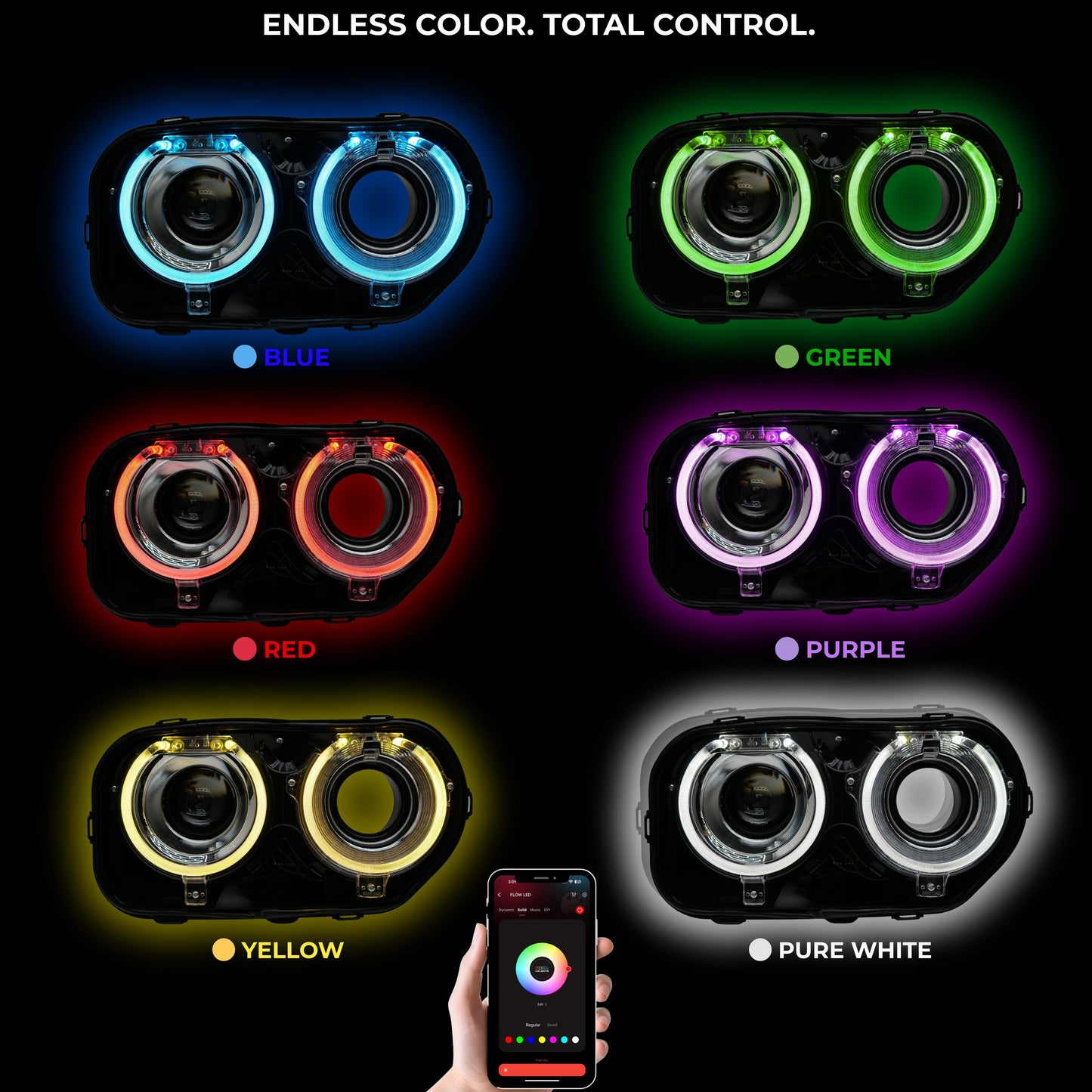 Dodge Challenger RGBW DRL Boards (2015-2024) - image 4