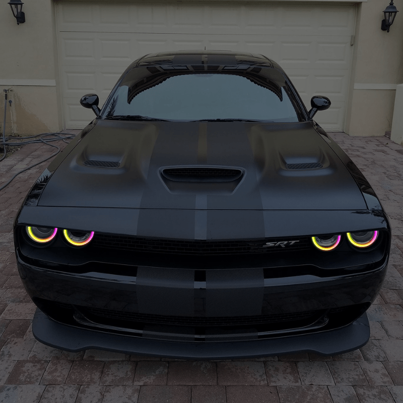 Dodge Challenger Waterproof External Mount Multicolor Halo Kit (2015-2024) - image 4