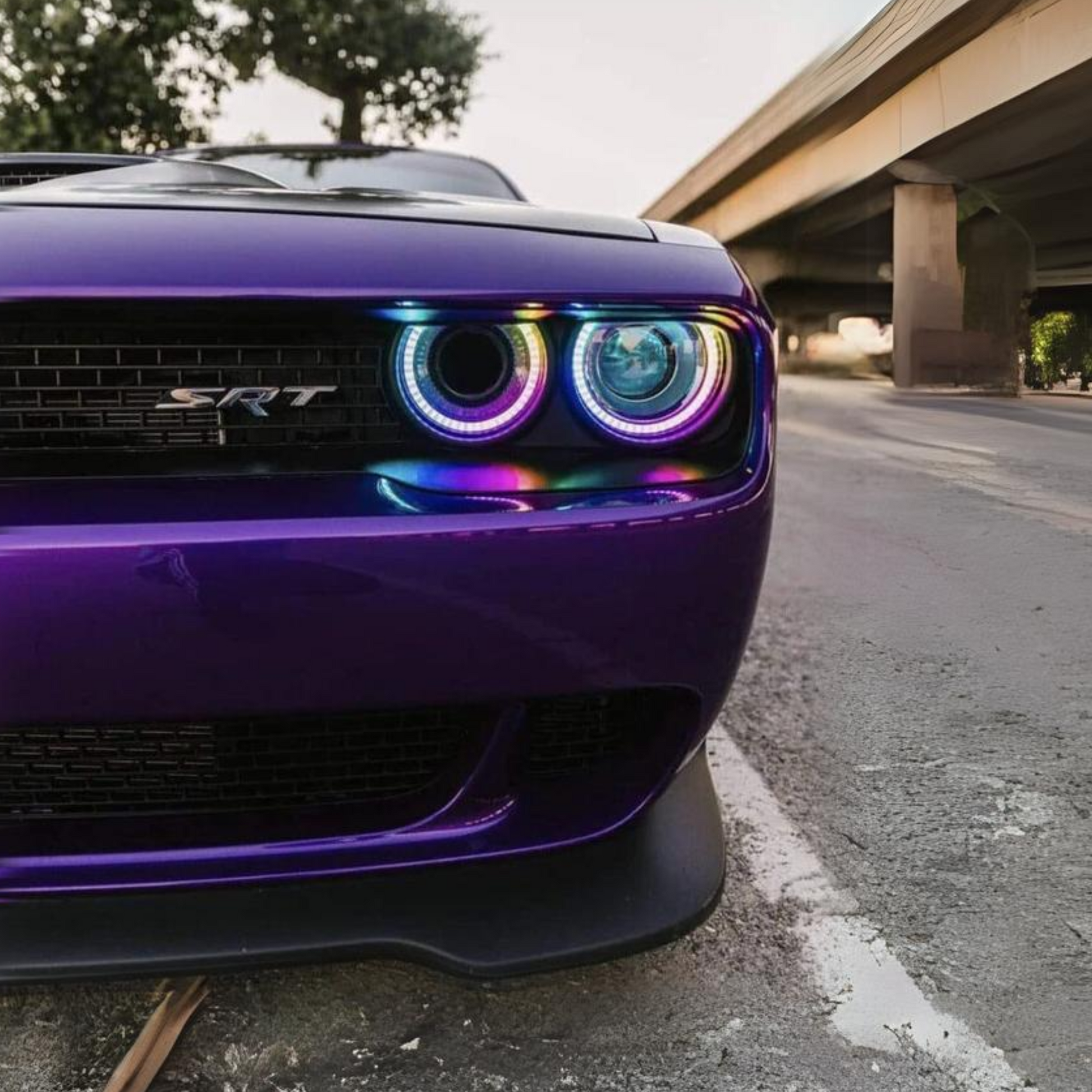 Dodge Challenger Waterproof External Mount Multicolor Halo Kit (2015-2024) - image 6