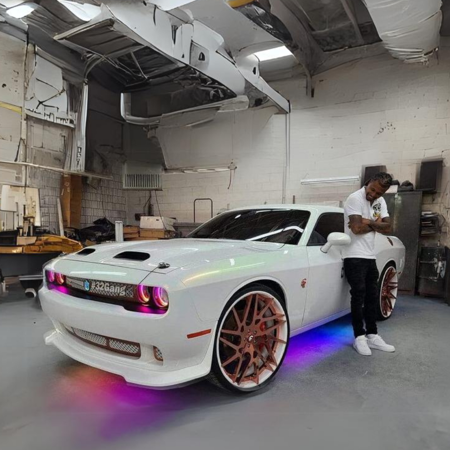 Dodge Challenger Waterproof External Mount Multicolor Halo Kit (2015-2024) - image 7