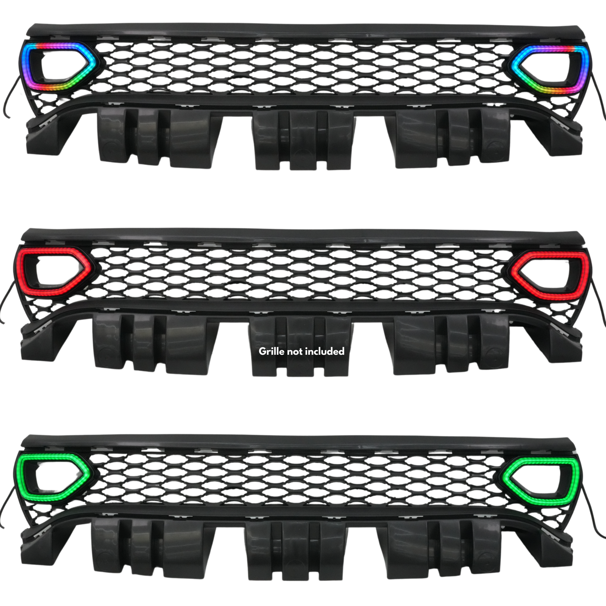 Dodge Charger Diffused Snorkel LED Accents (Multicolor Flow) 2015-2024 - image 2