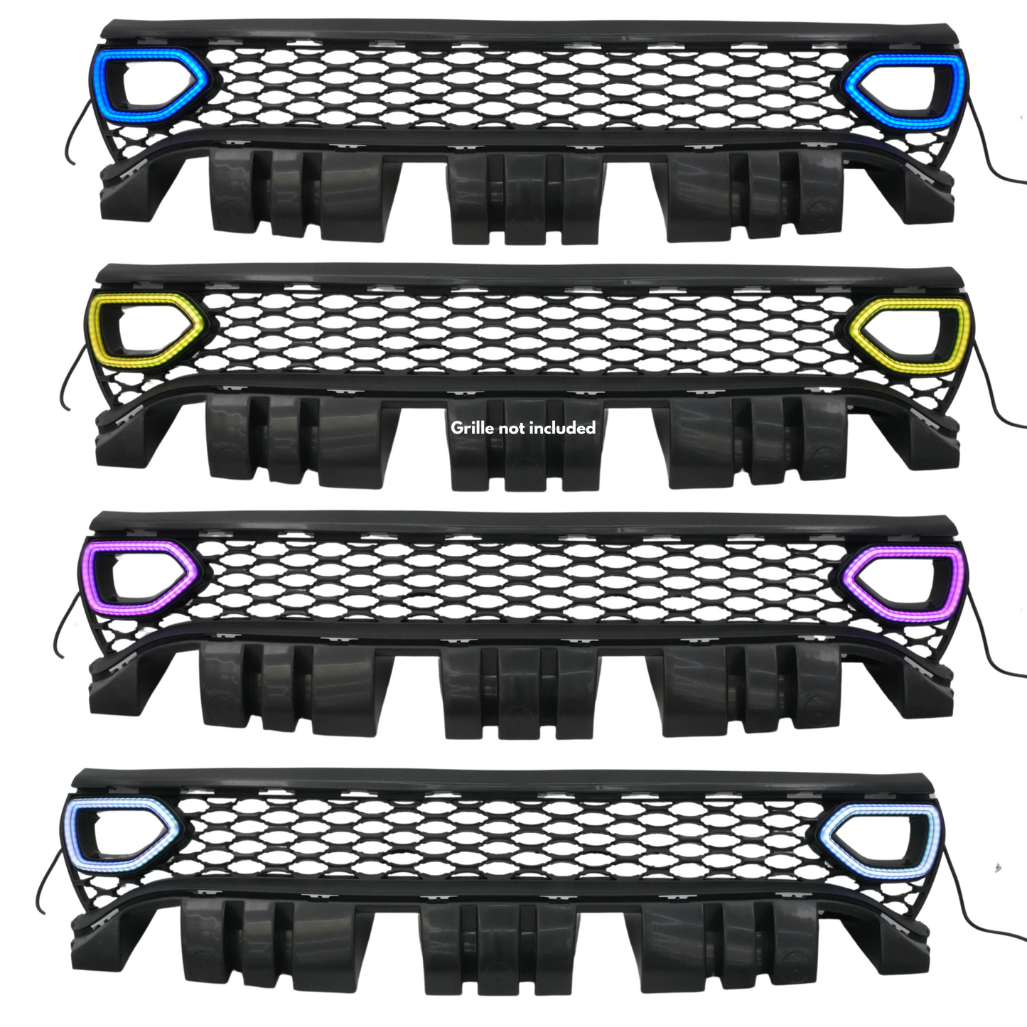 Dodge Charger Diffused Snorkel LED Accents (Multicolor Flow) 2015-2024 - image 3