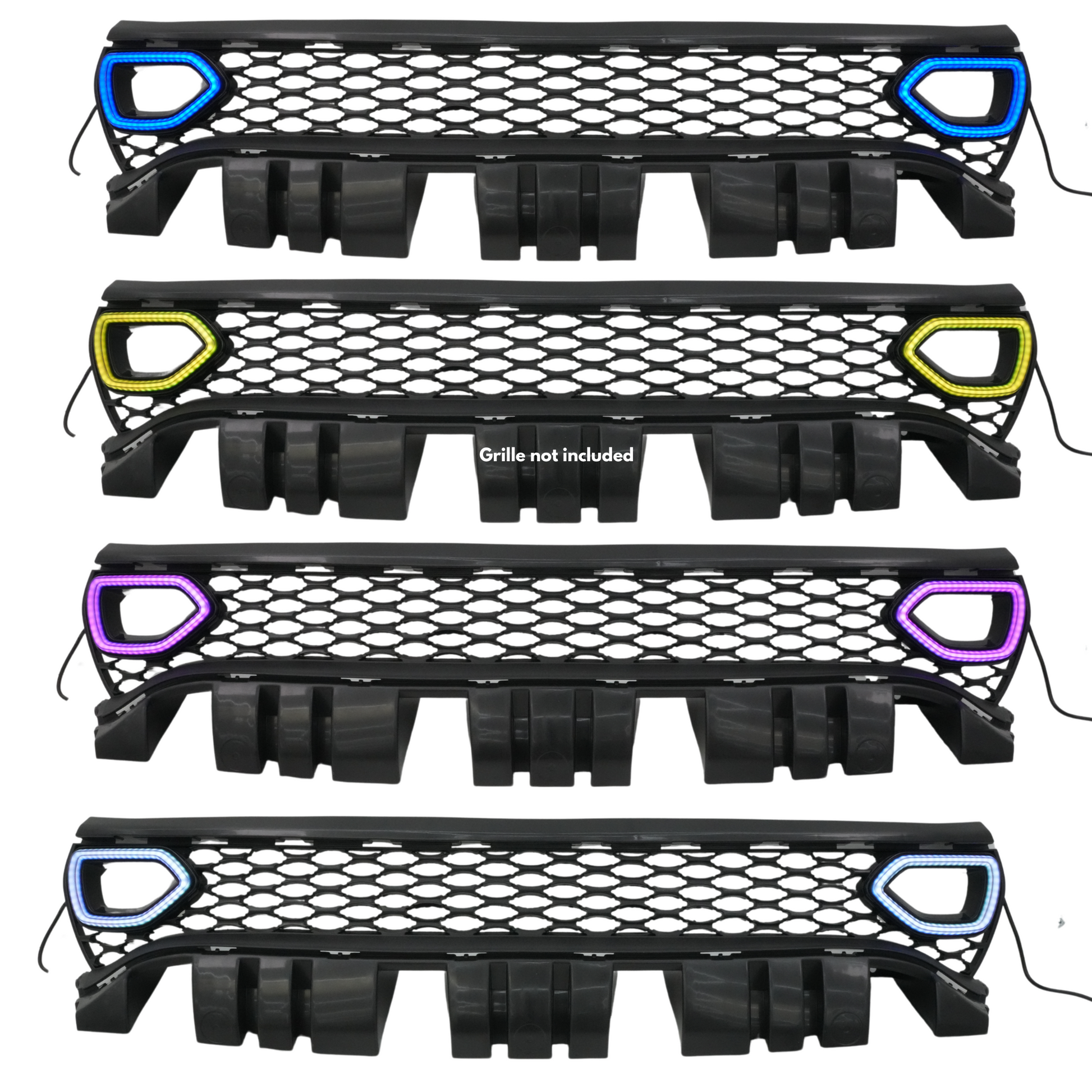 Dodge Charger Diffused Snorkel LED Accents (Multicolor Flow) 2015-2024 - image 3
