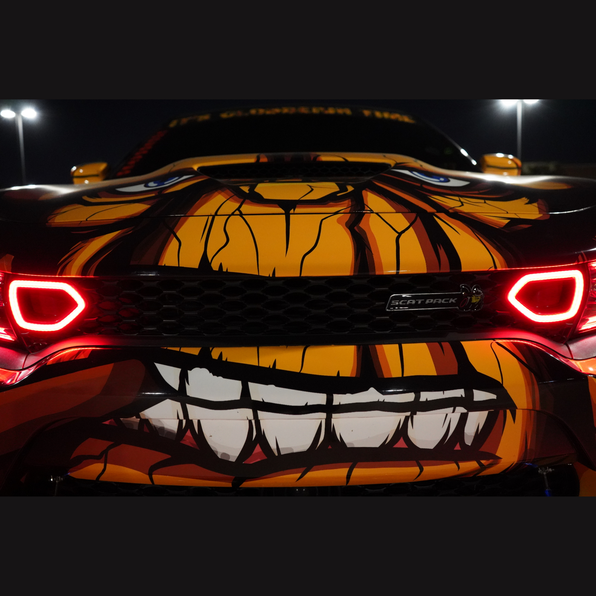 Dodge Charger Diffused Snorkel LED Accents (Multicolor Flow) 2015-2024 - image 5