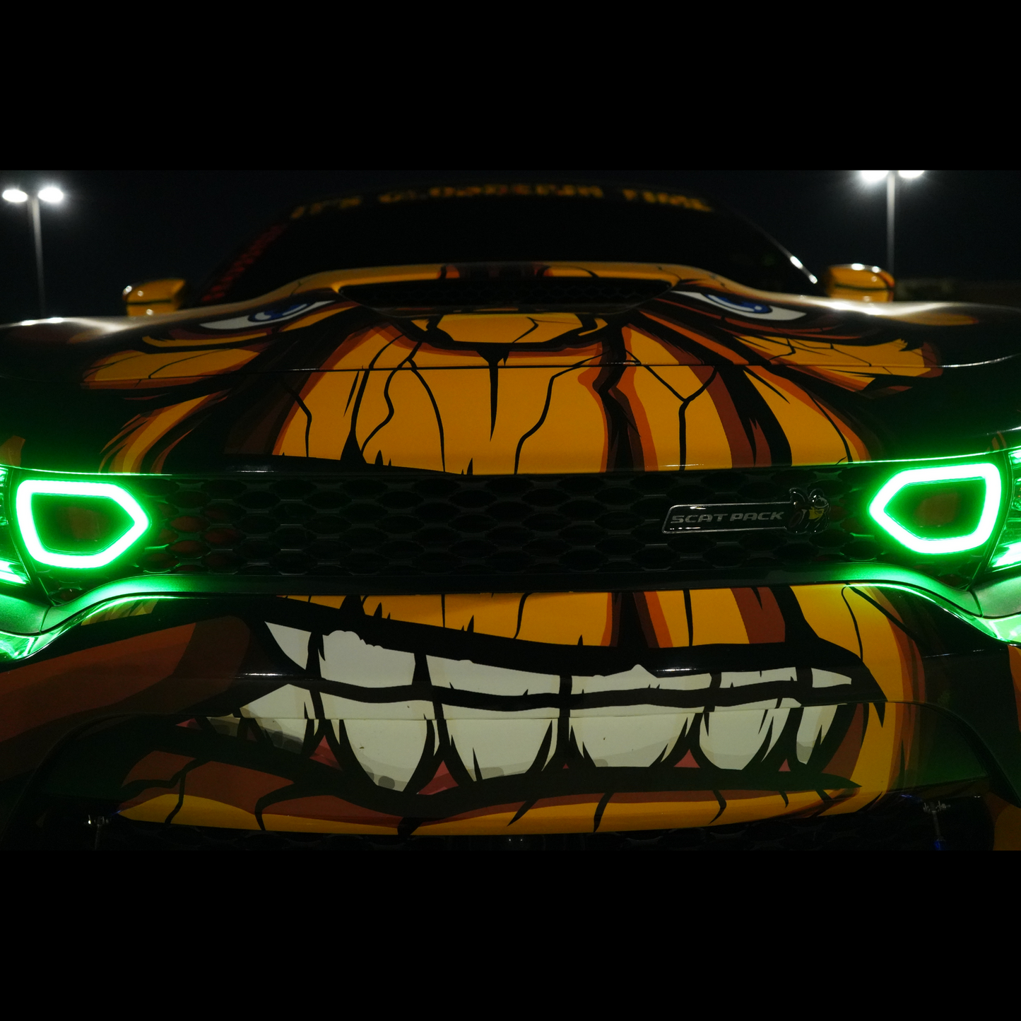 Dodge Charger Diffused Snorkel LED Accents (Multicolor Flow) 2015-2024 - image 6