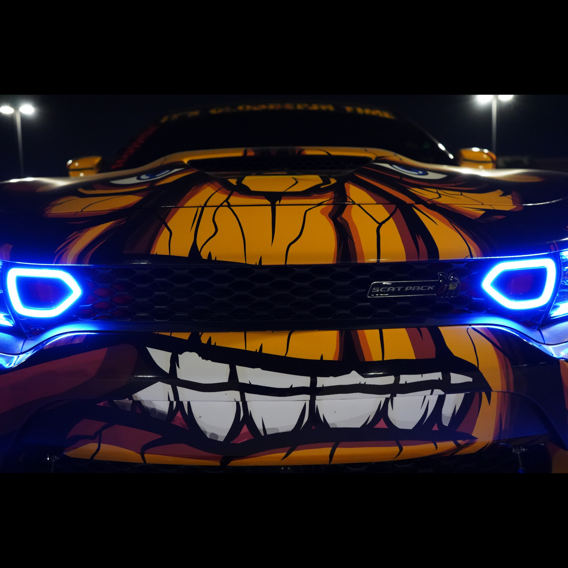 Dodge Charger Diffused Snorkel LED Accents (Multicolor Flow) 2015-2024 - image 7