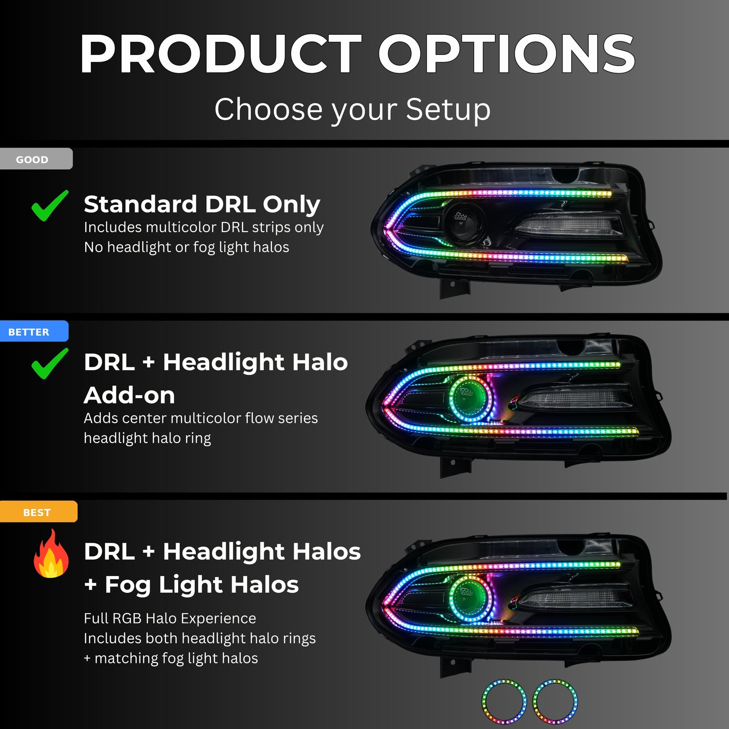 Dodge Charger Flow Series DRL Boards (2015-2024) - image 11