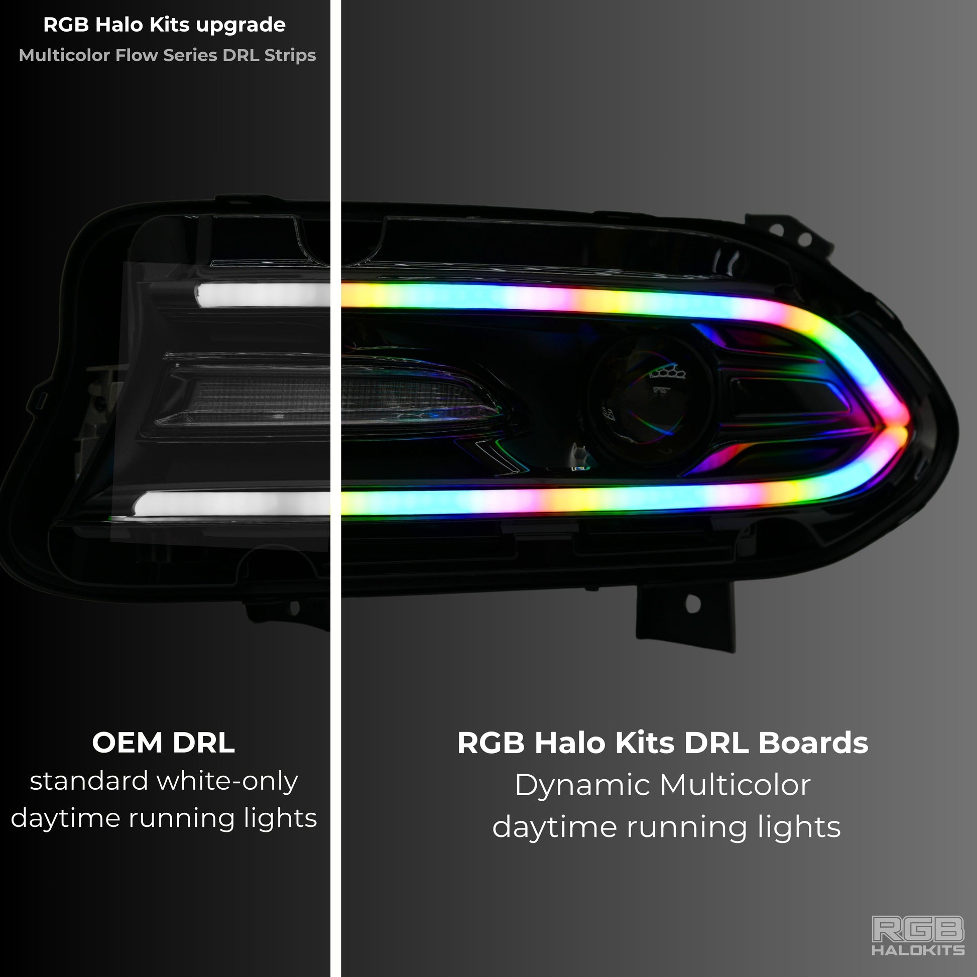 Dodge Charger Flow Series DRL Boards 2.0 - Diffused LED (2015-2023) - image 8
