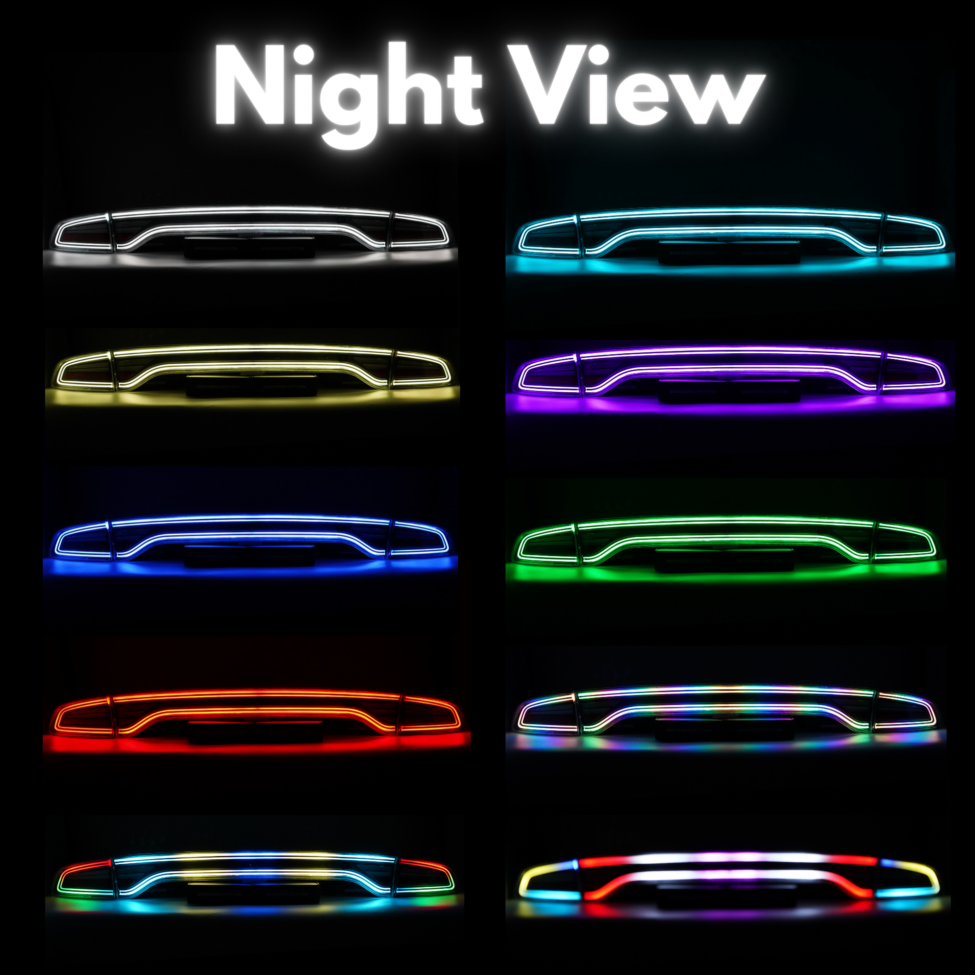 Dodge Charger Multicolor Flow Nova LED Tail Lights (2015-2024) - image 26