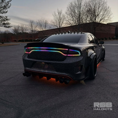 Dodge Charger Multicolor Flow Nova LED Tail Lights (2015-2024) - image 28
