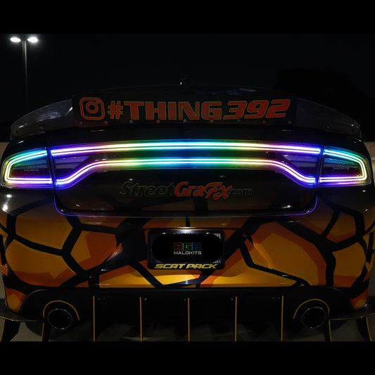 Dodge Charger Multicolor Flow Nova LED Tail Lights (2015-2024)