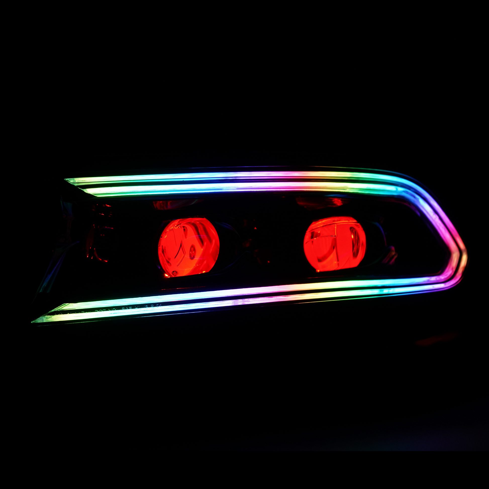 Dodge Charger: Multicolor Flow Series LUXX-Series LED Projector Headlights + Demon Eyes (2015–2024) - image 20