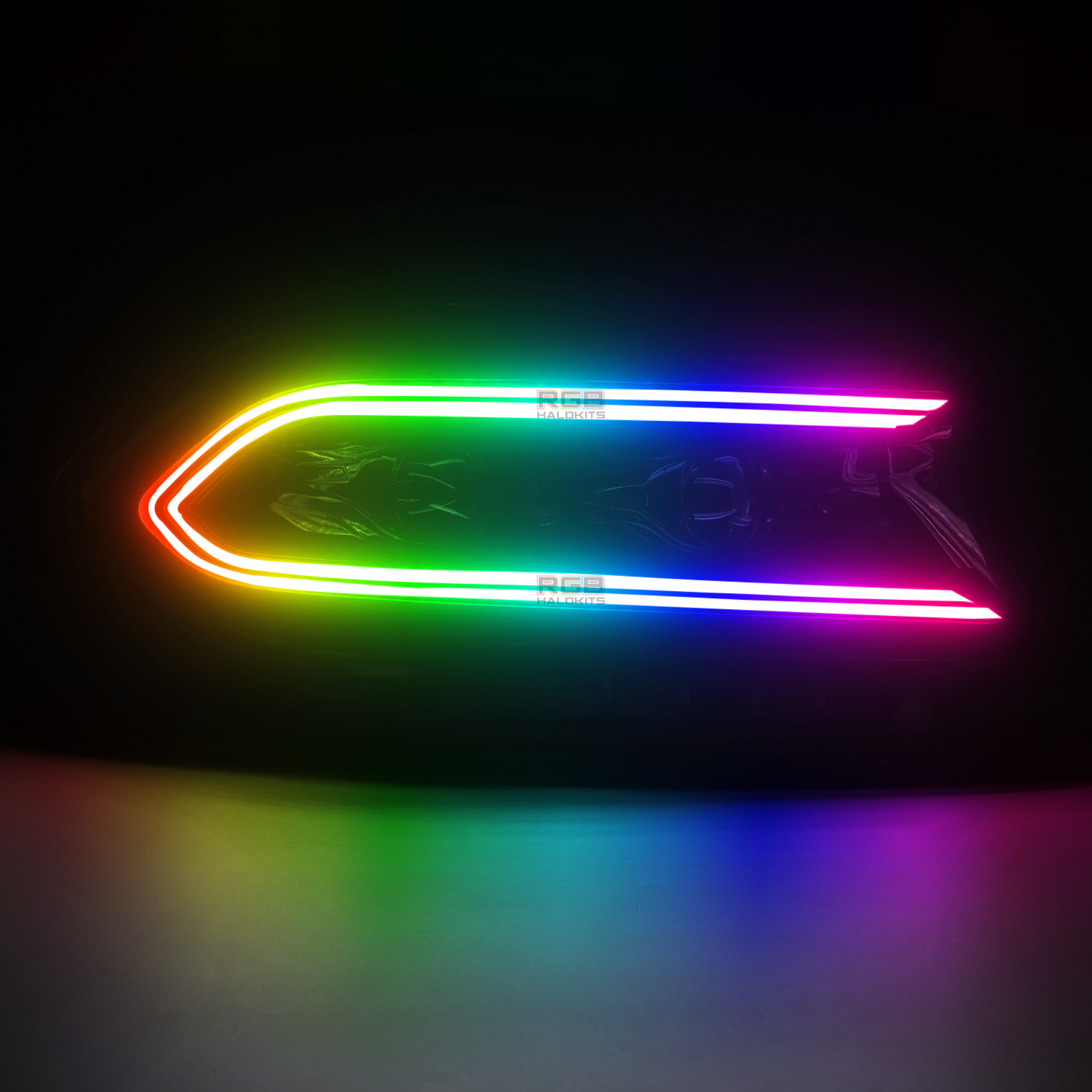 Dodge Charger: Multicolor Flow Series LUXX-Series LED Projector Headlights + Demon Eyes (2015–2024) - image 21