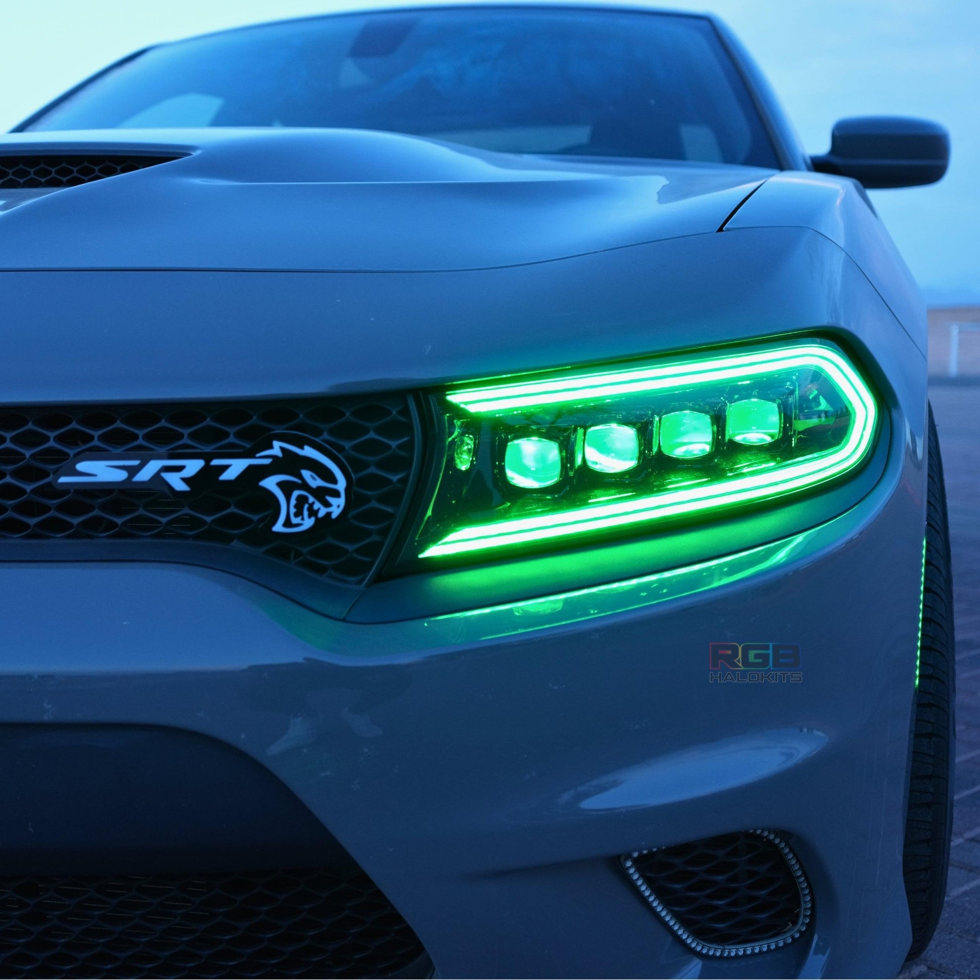 Dodge Charger: Multicolor Flow Series NOVA Headlights + Demon Eyes (2015–2024) - image 4