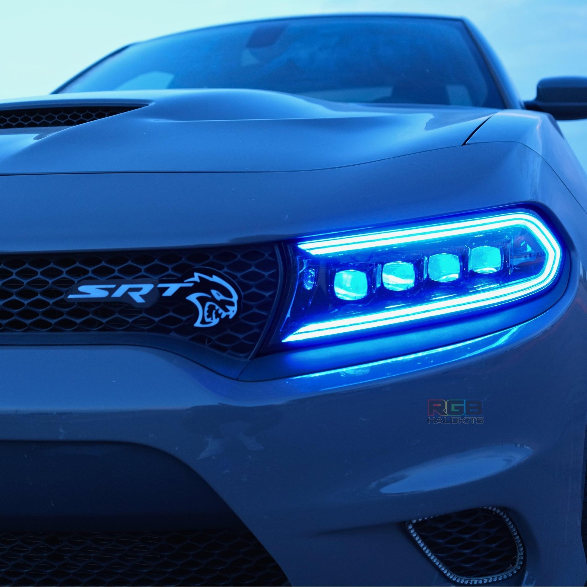 Dodge Charger: Multicolor Flow Series NOVA Headlights + Demon Eyes (2015–2024) - image 5
