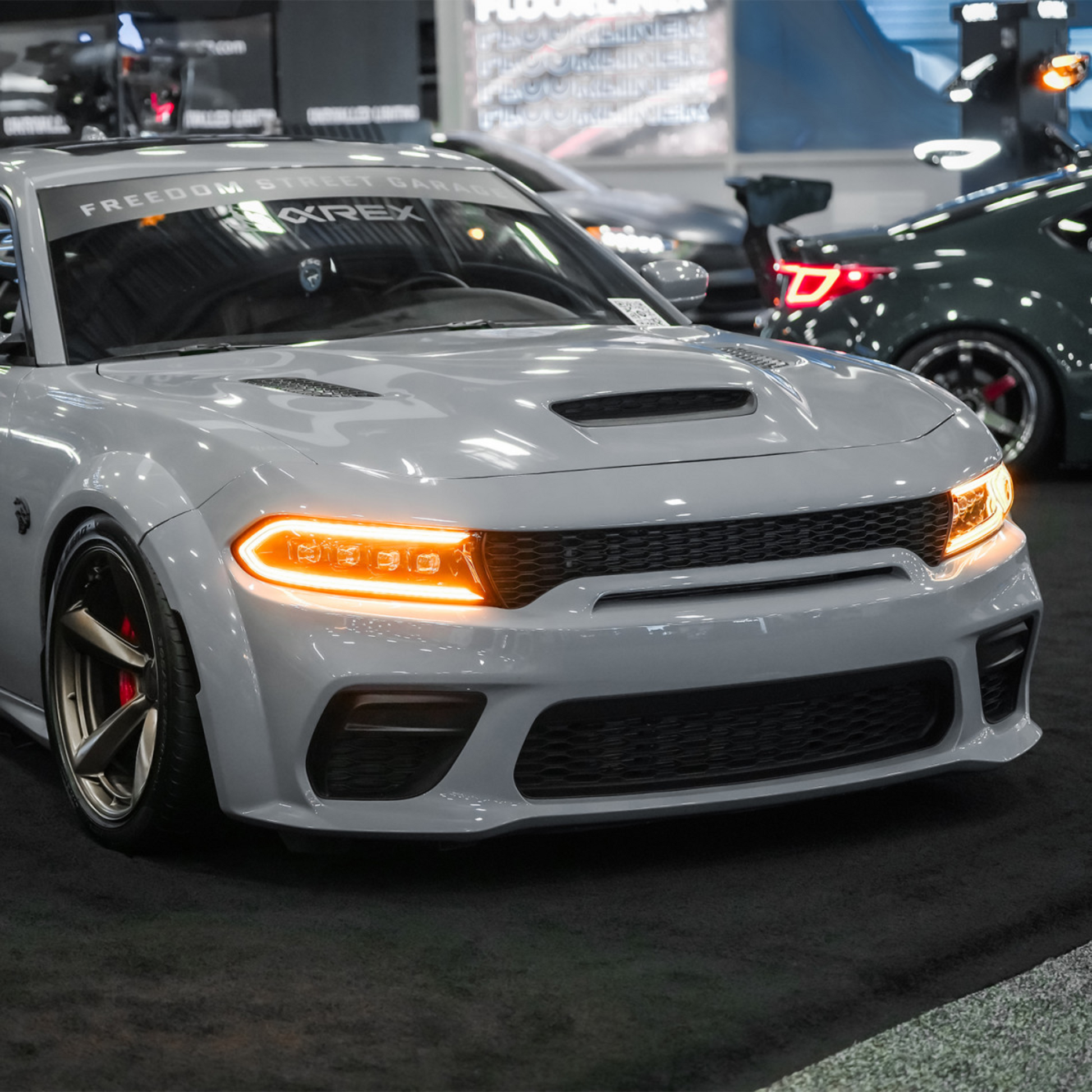 Dodge Charger NOVA-Series LED Projector Headlights Alpha-Black (2015-2023) - image 13