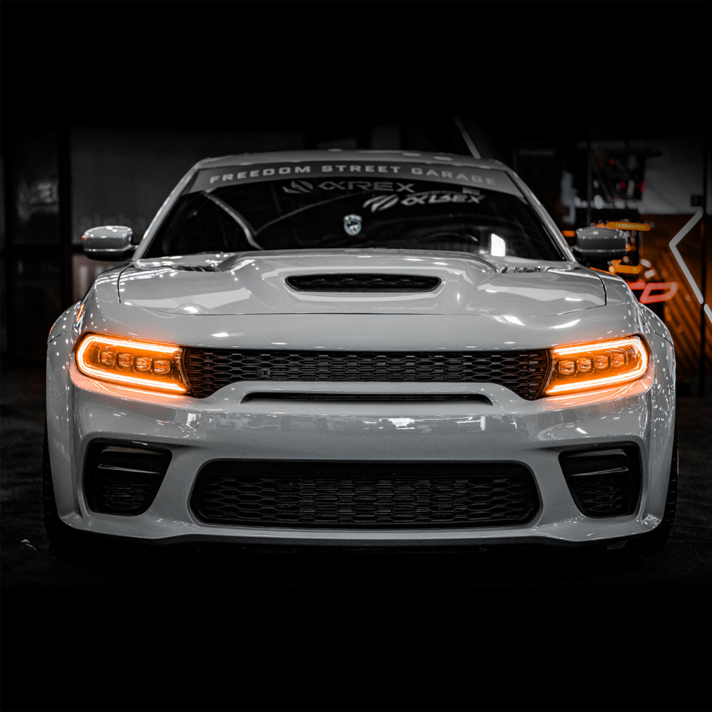 Dodge Charger NOVA-Series LED Projector Headlights Alpha-Black (2015-2023) - image 14