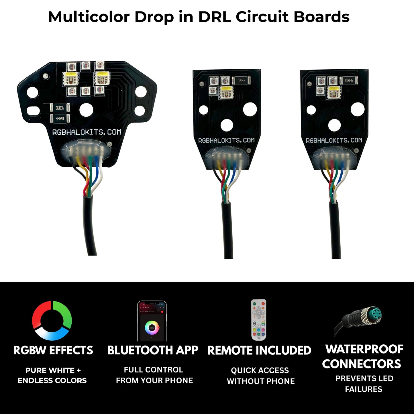 Dodge Charger RGBWA DRL Boards (2015-2024) - image 2
