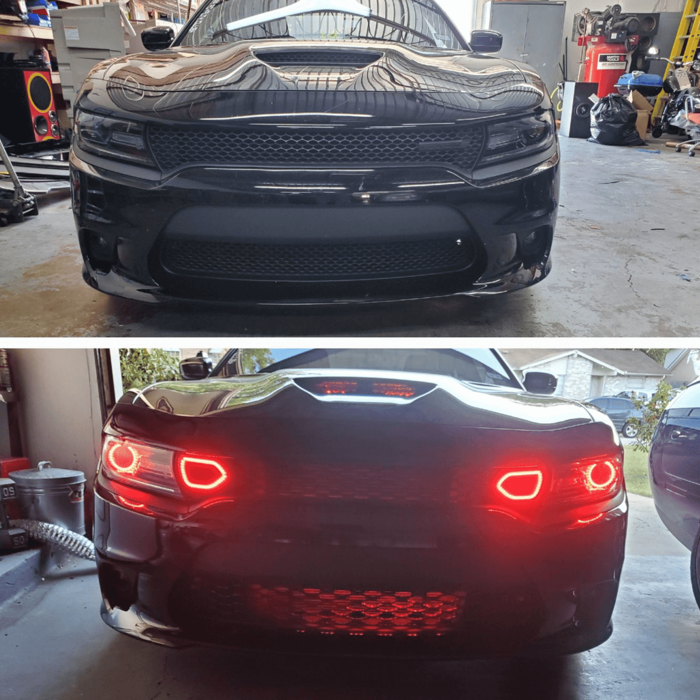 Dodge Charger Snorkel Air Intake Multicolor Halo Kit (2019-2024) - image 14