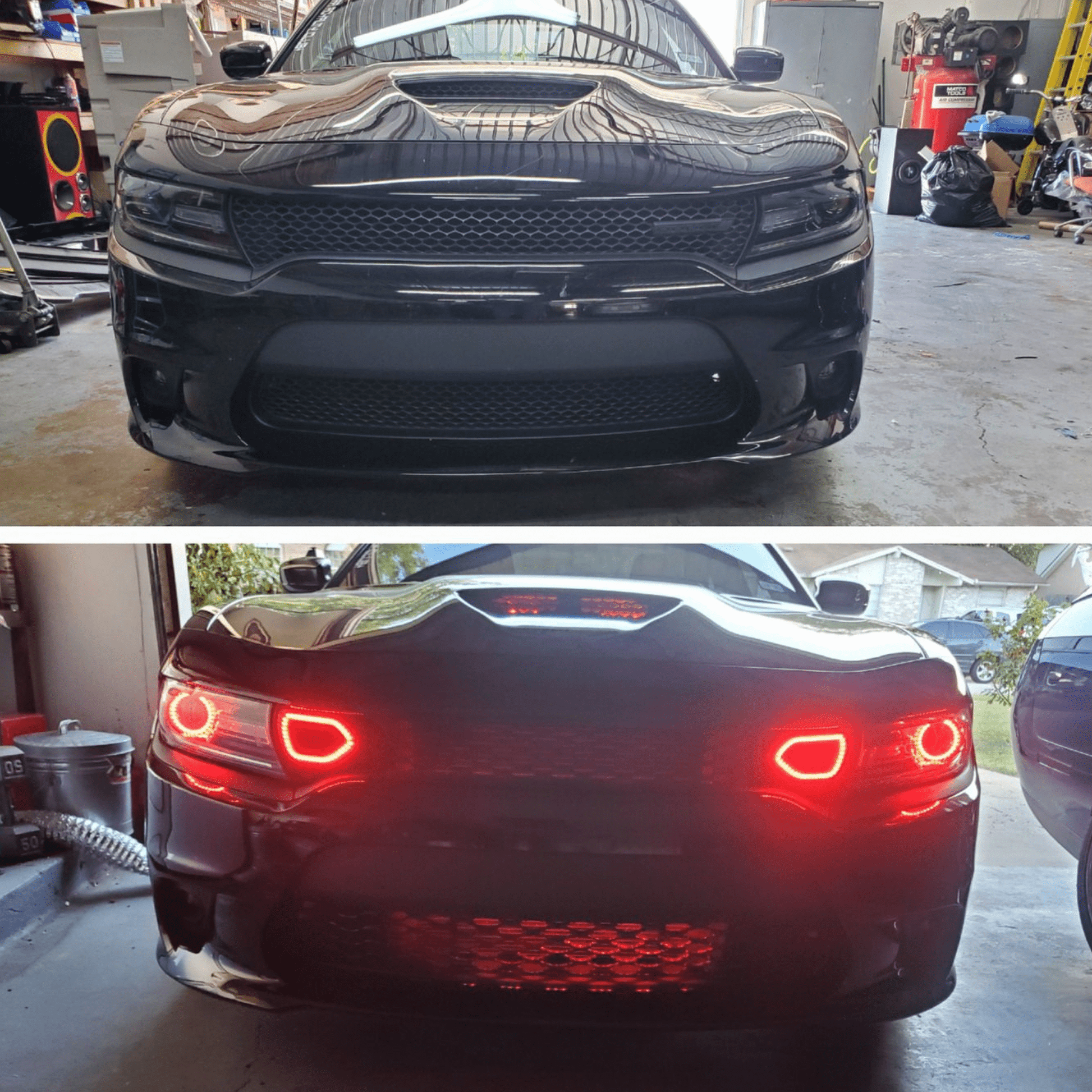 Dodge Charger Snorkel Air Intake Multicolor Halo Kit (2019-2024) - image 14