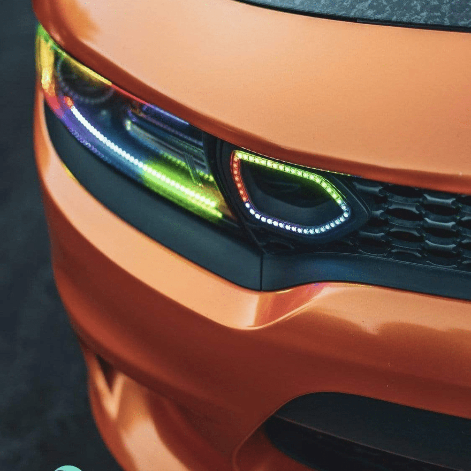 Dodge Charger Snorkel Air Intake Multicolor Halo Kit (2019-2024) - image 5