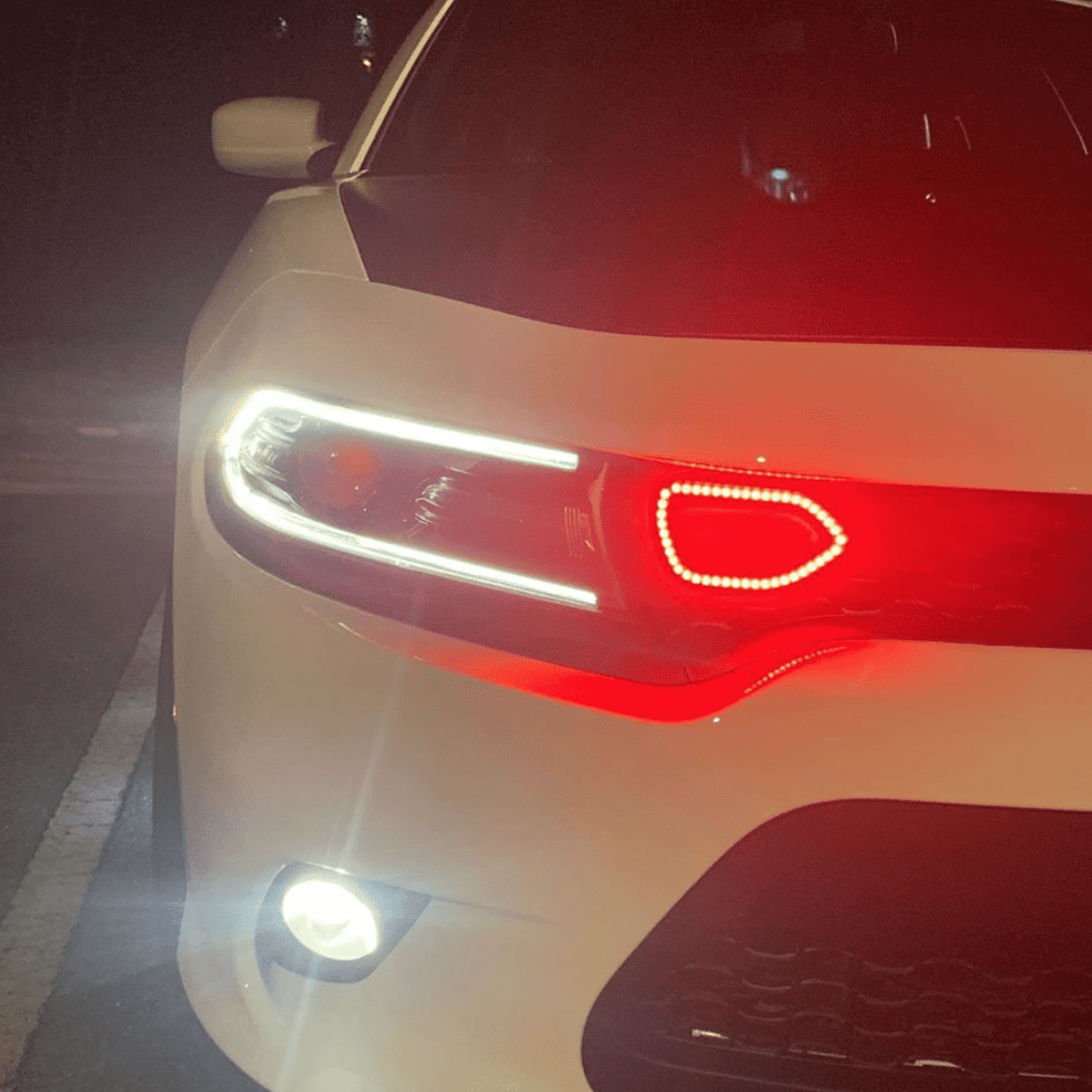 Dodge Charger Snorkel Air Intake Multicolor Halo Kit (2019-2024) - image 8