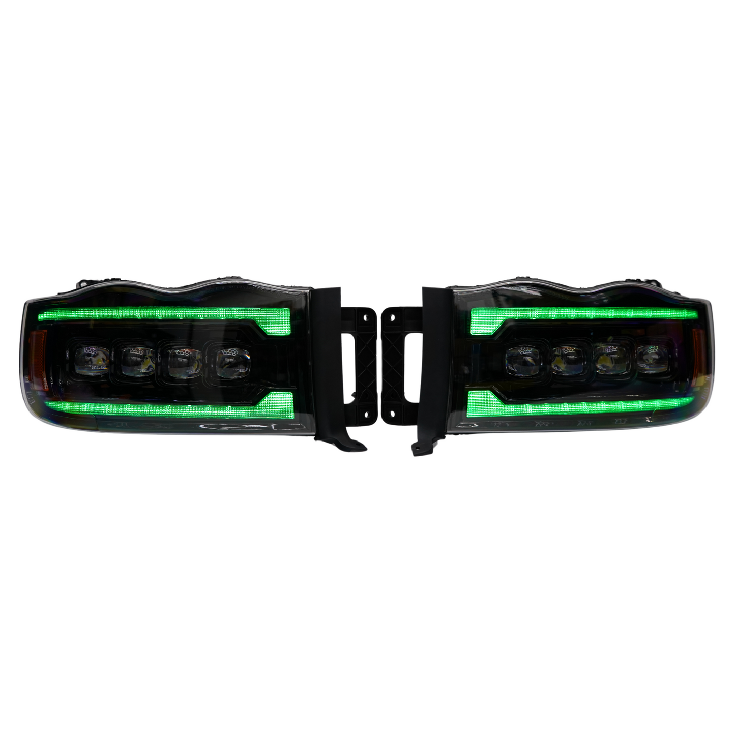 Dodge Ram HD: Multicolor Flow Series NOVA Headlights (2002-2005) - image 3