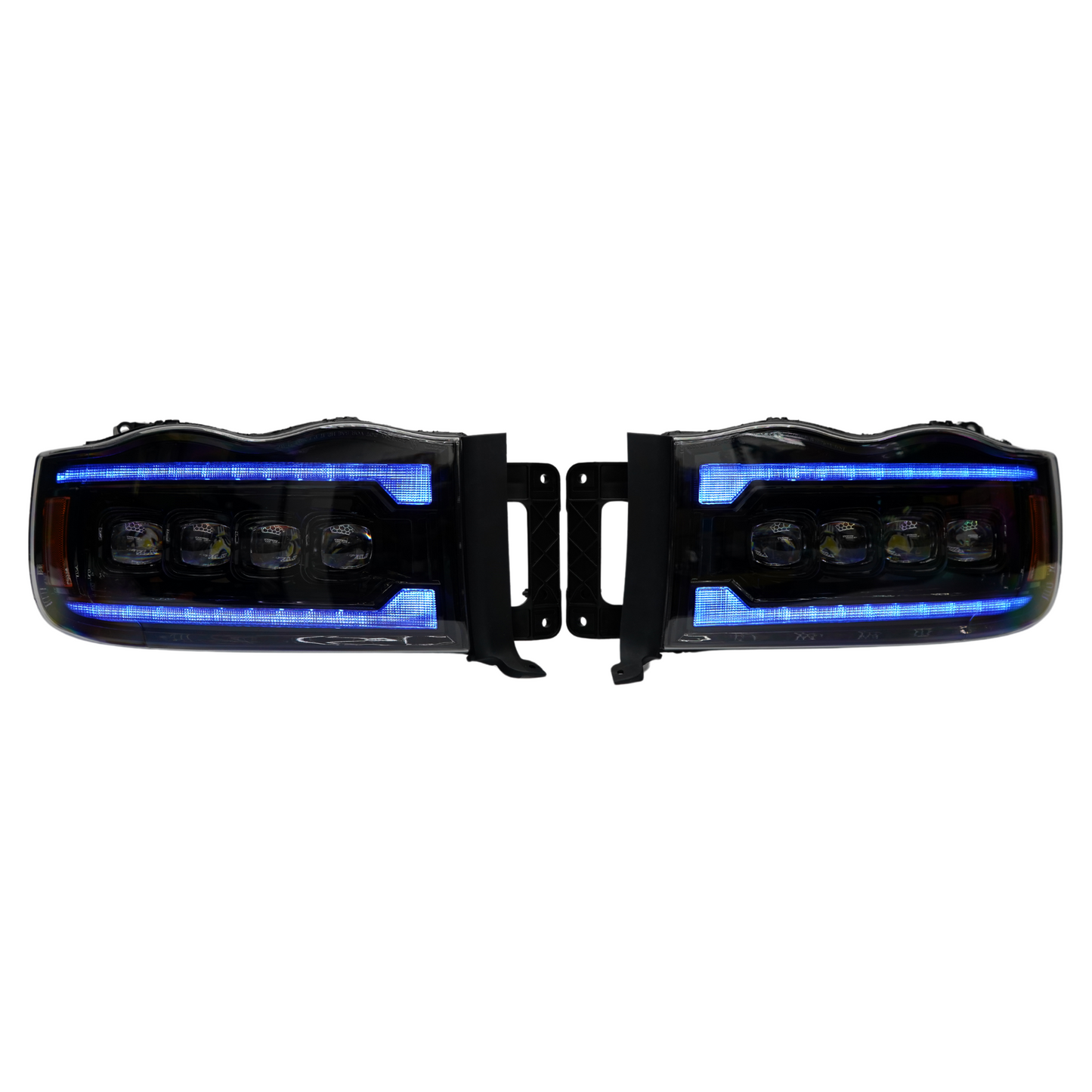 Dodge Ram HD: Multicolor Flow Series NOVA Headlights (2002-2005) - image 4