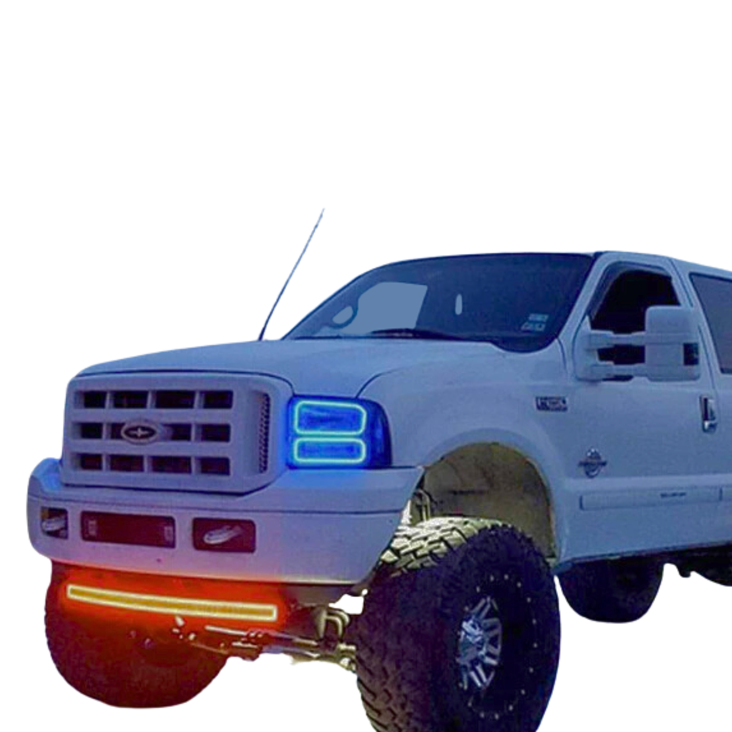 Ford Excursion F250 F350 Super Duty Multicolor Halo Kit (2005-2007)