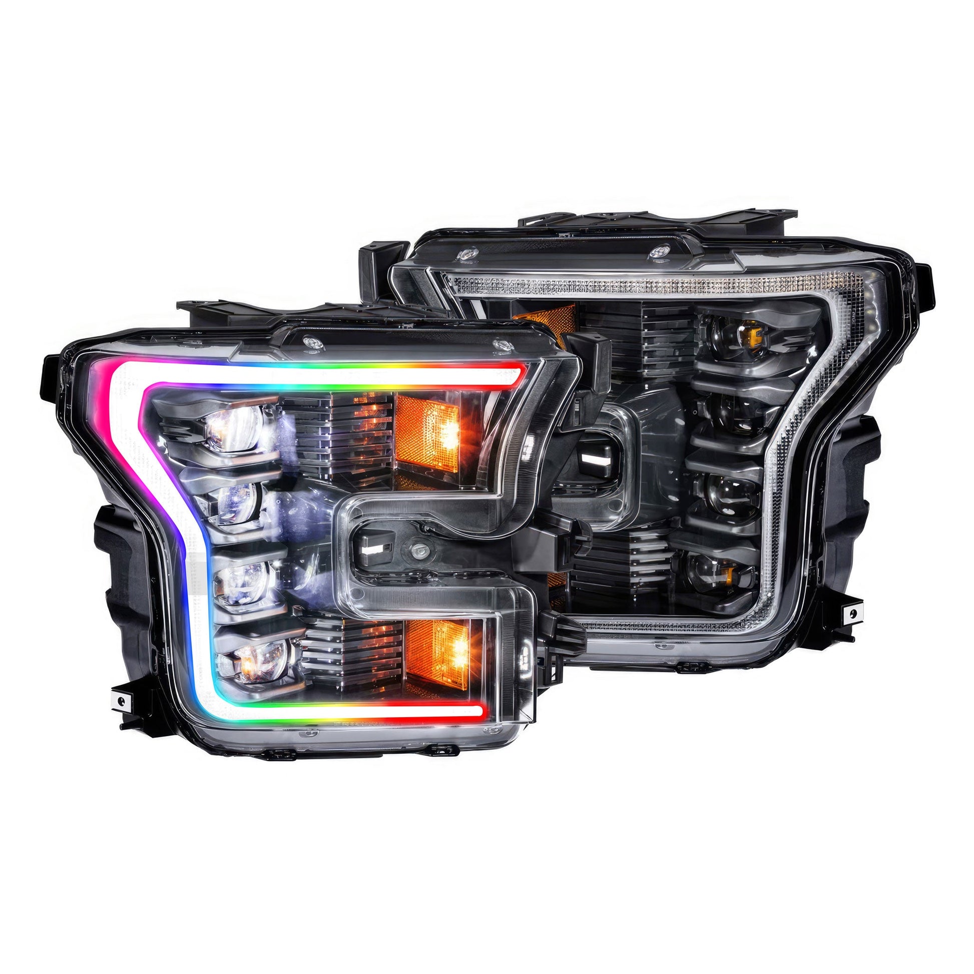 Ford F-150: Multicolor Flow Series Headlights (2015-2017)
