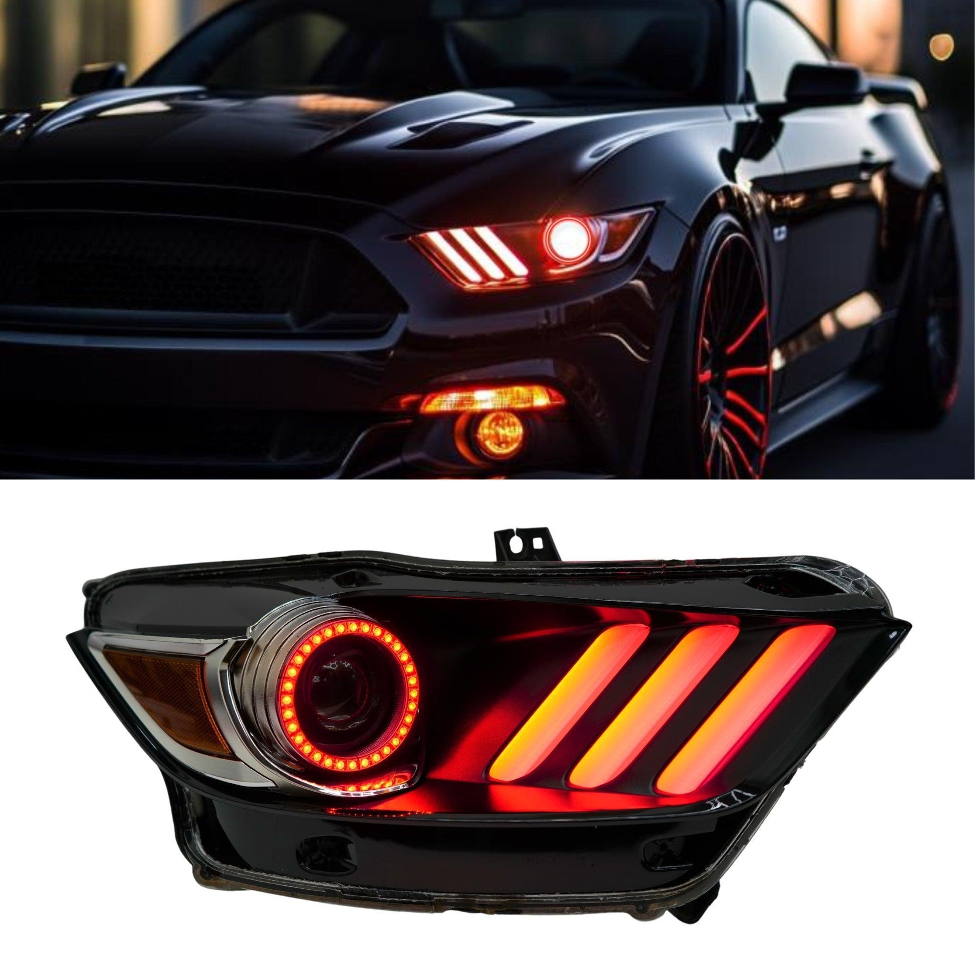 Ford Mustang Multicolor Flow Series DRL Boards (2015-2017) - image 11