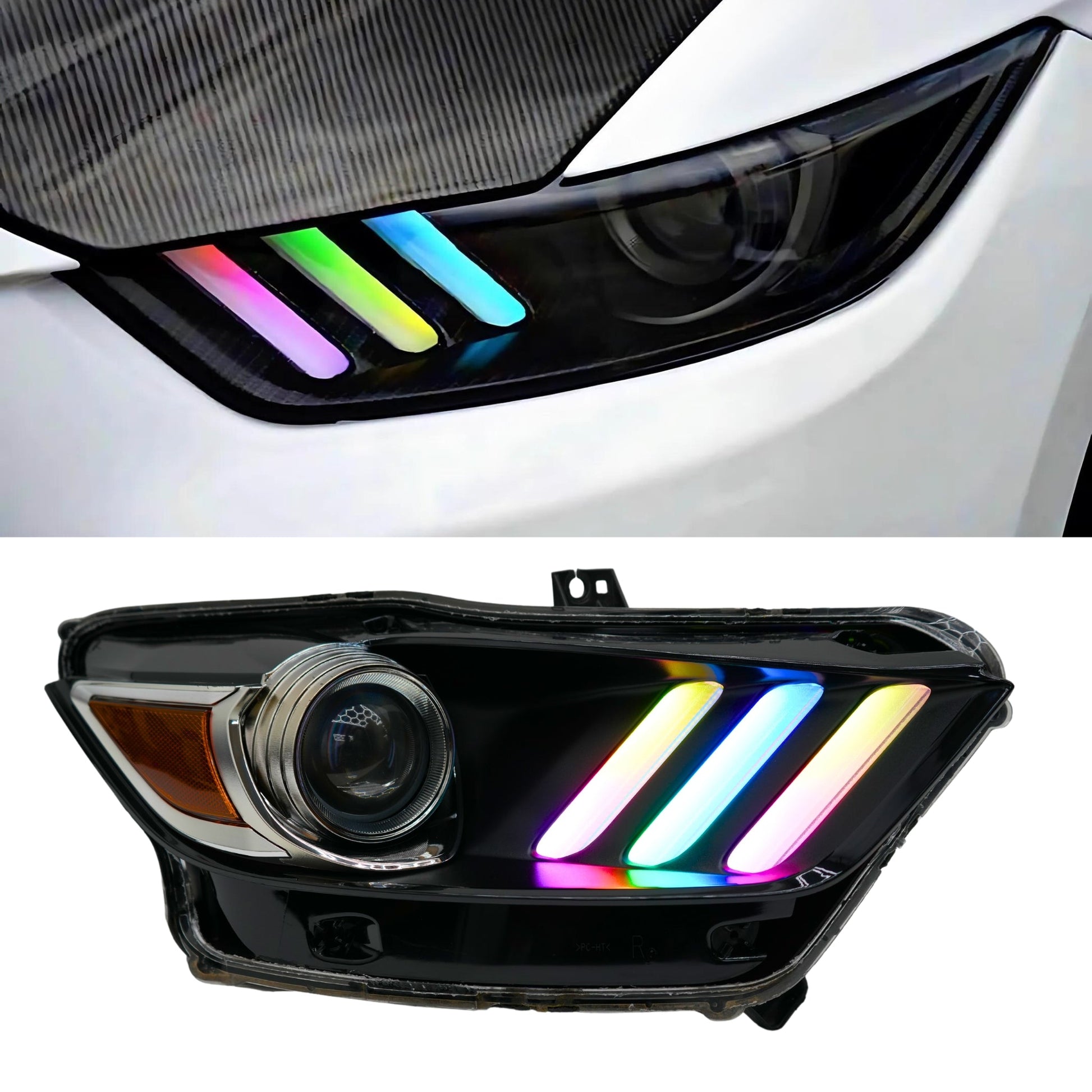 Ford Mustang Multicolor Flow Series DRL Boards (2015-2017) - image 13