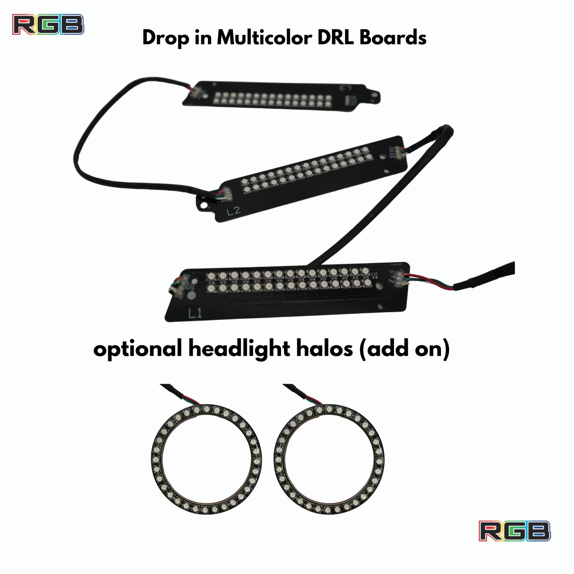 Ford Mustang Multicolor Flow Series DRL Boards (2015-2017) - image 2