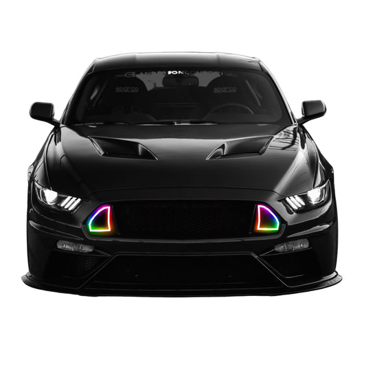 Ford Mustang RTR Grill Multicolor Flow Halo Kit (Waterproof 2015-2017)