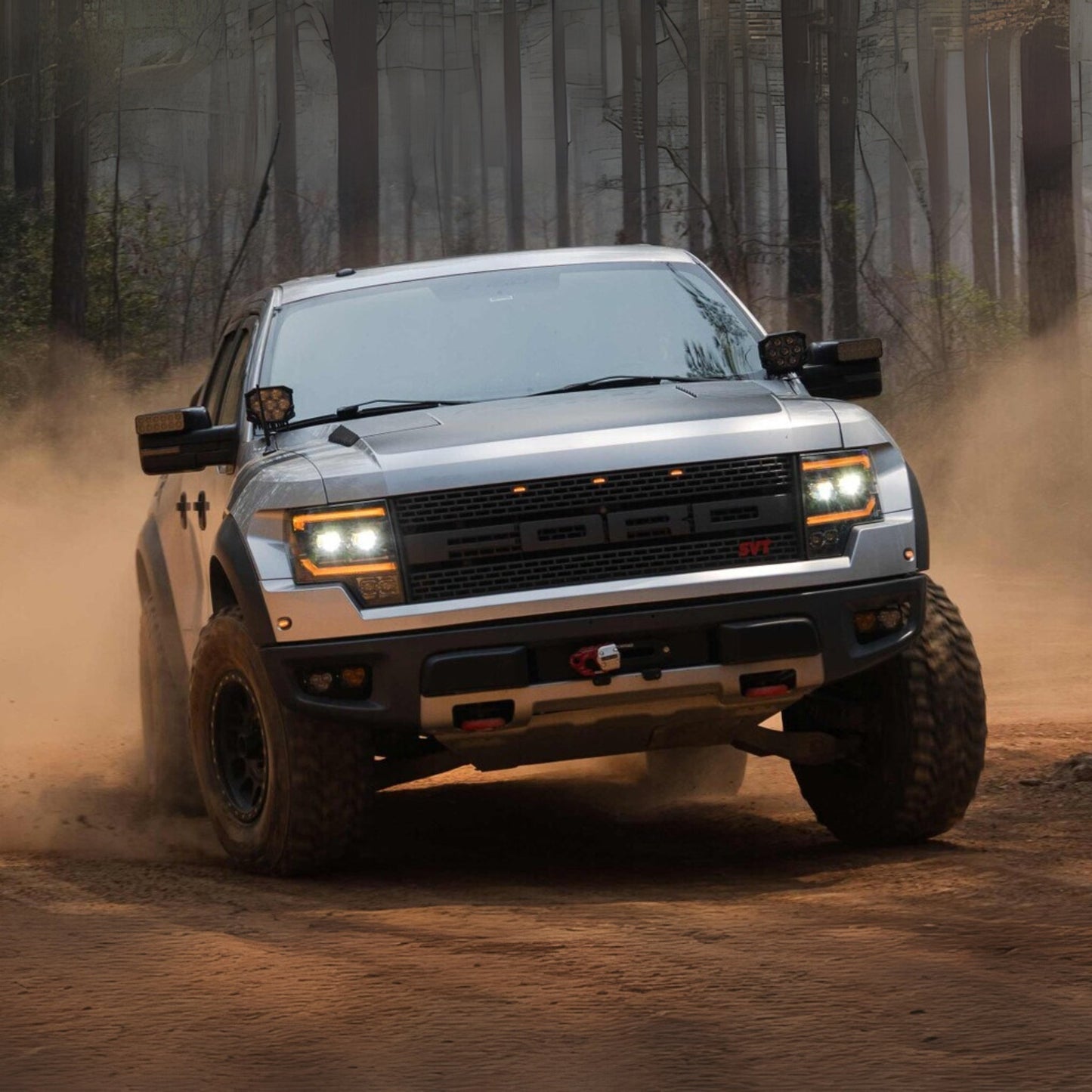 Ford SVT Raptor LED Headlights (2010-2014) - XB Evo - image 9